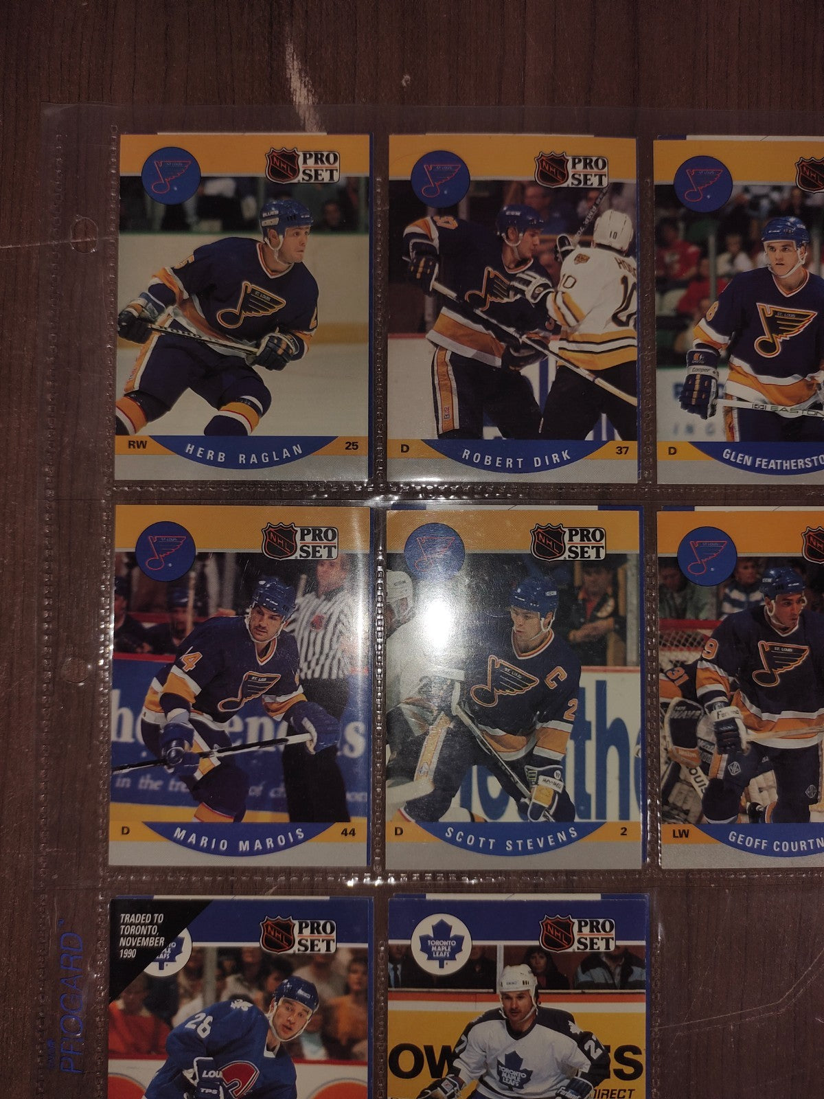 Rare Collectible NHL - Assorted Cards (Set - 8) PRO-SET - Set of 16 Cards