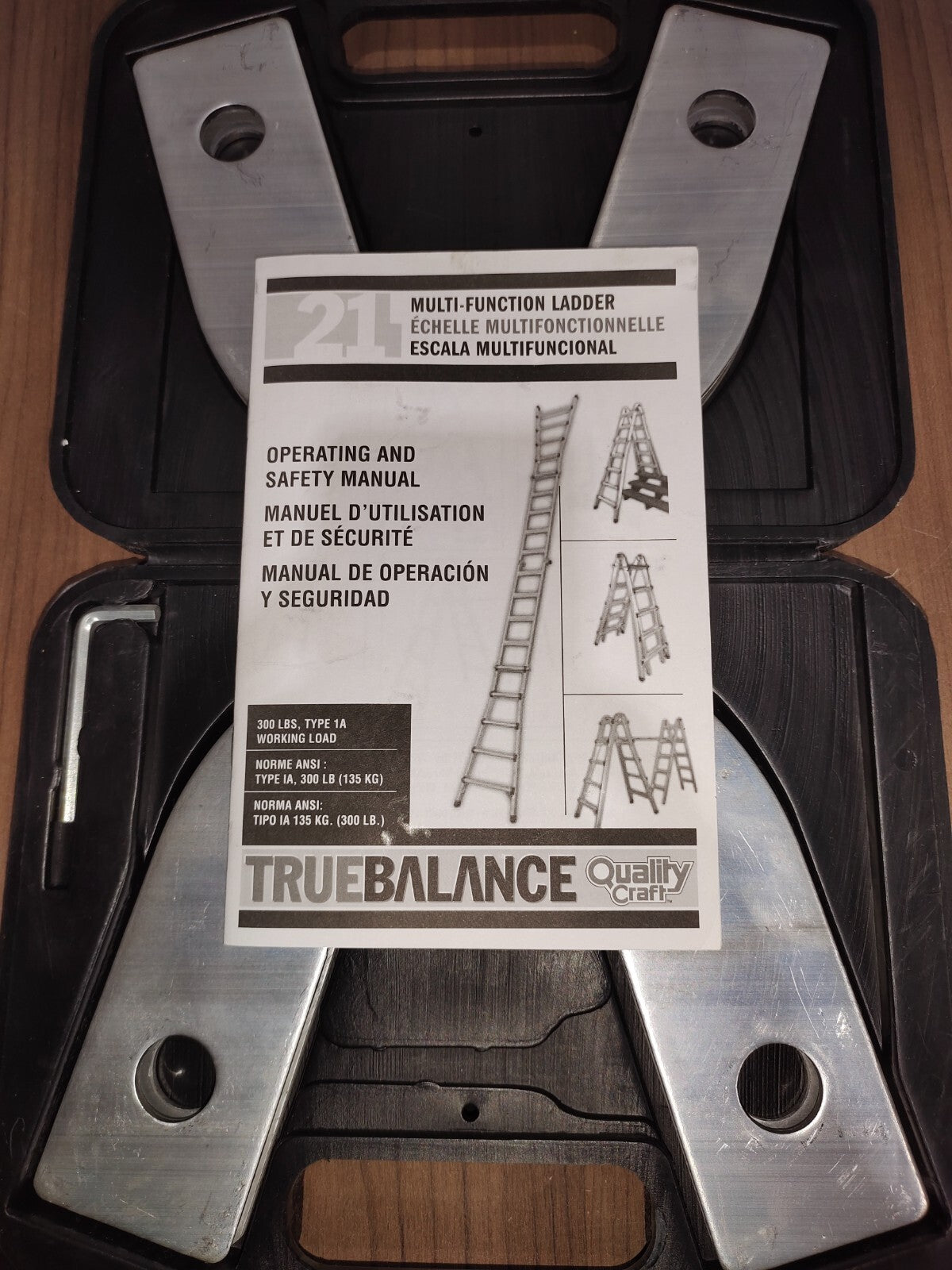 True Balance 21' Multi-function Ladder Attachment