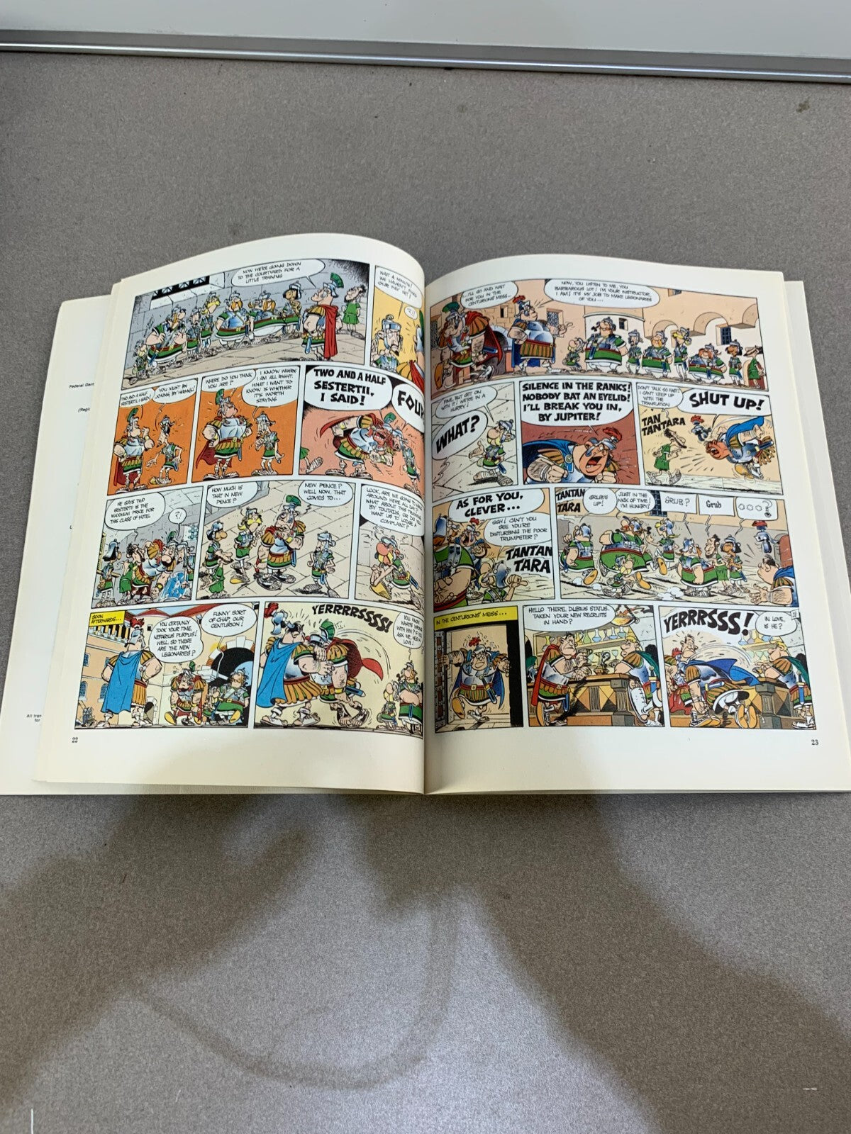 1981 ASTERIX THE LEGIONARY by Goscinny & Uderzo SC VF Dargaud