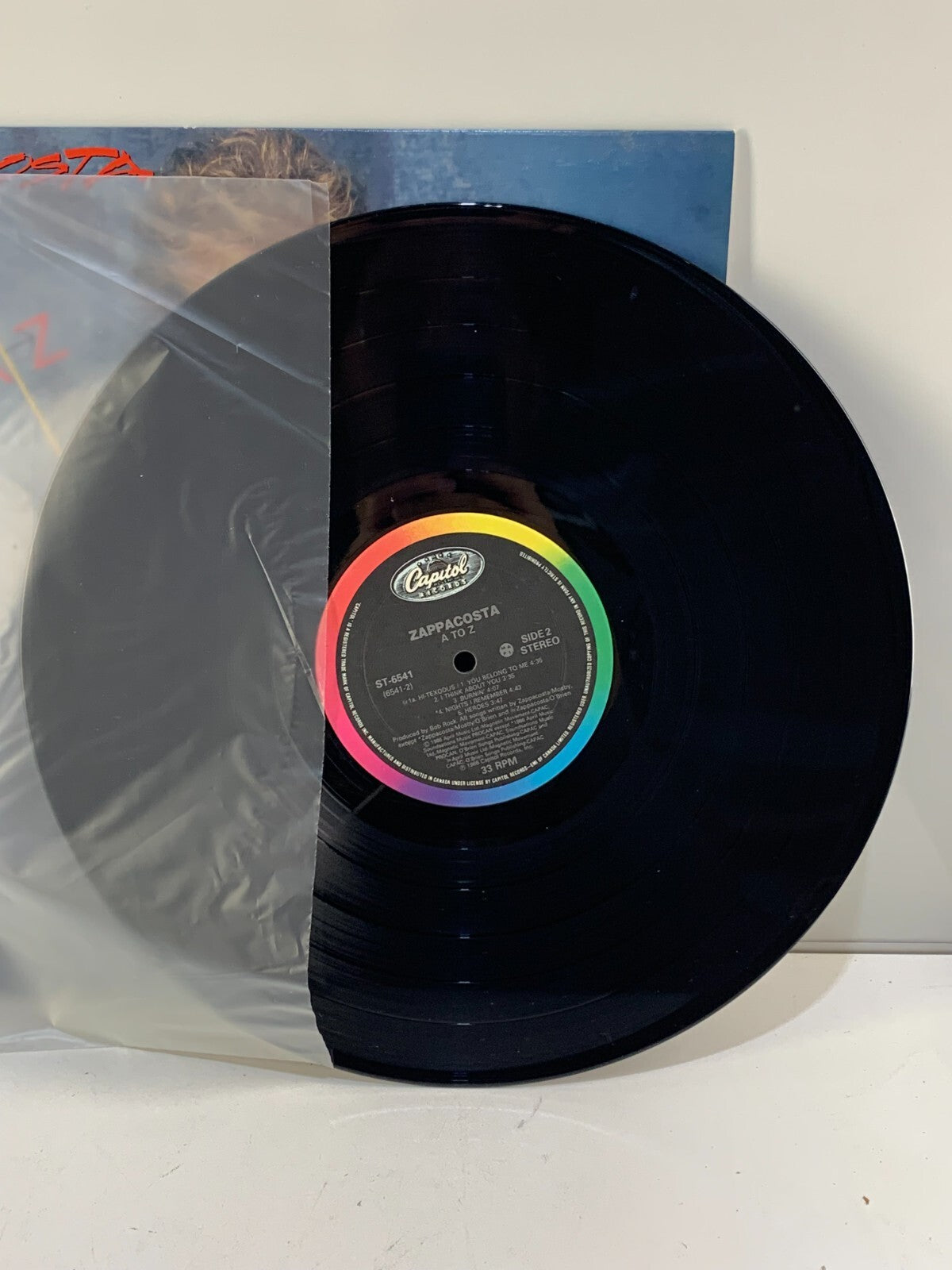 Zappacosta A To Z - LP Record Vinyl Album 12"