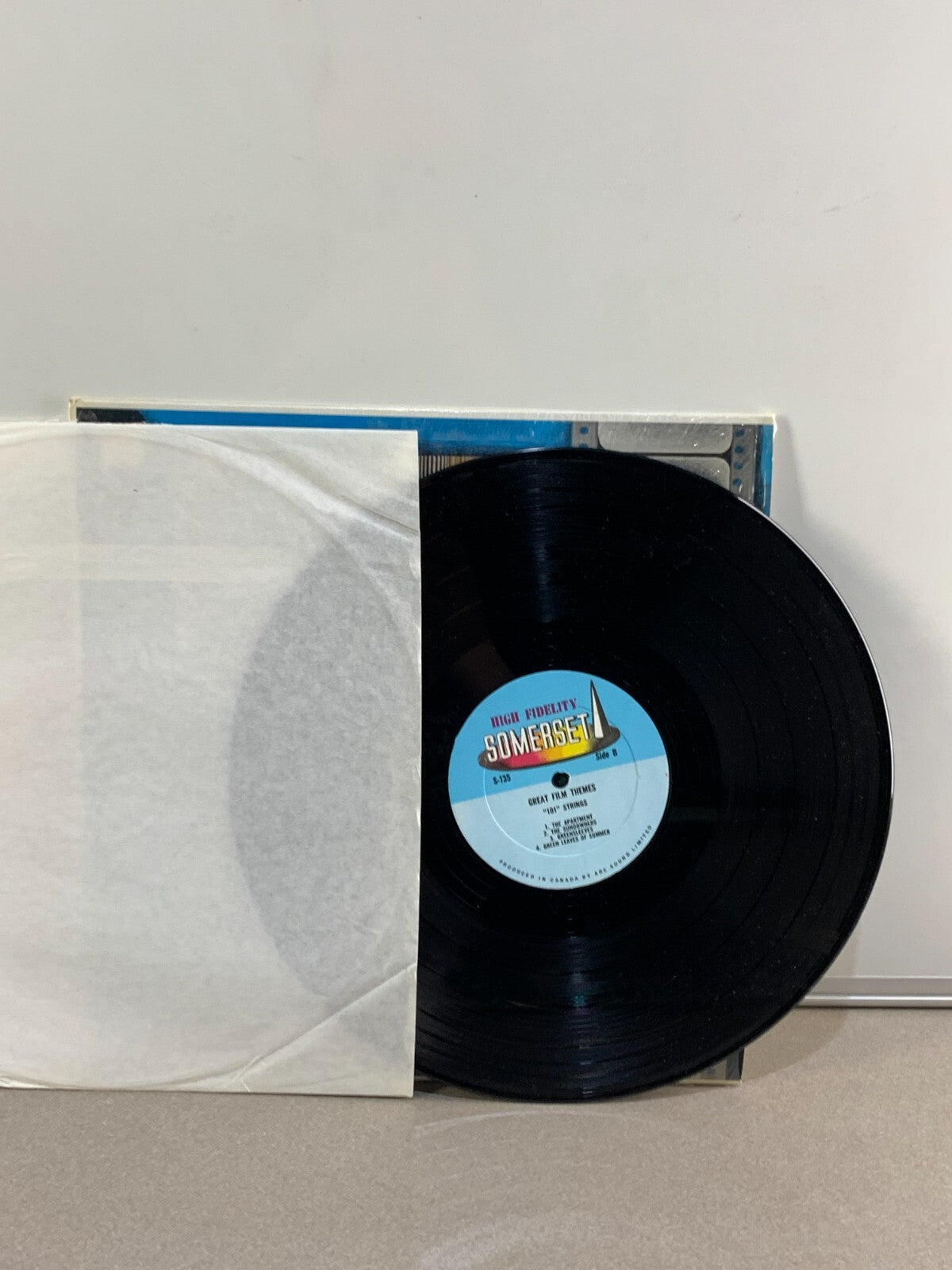 101 STRINGS LP Exodus and other Great Movie Themes - S-135