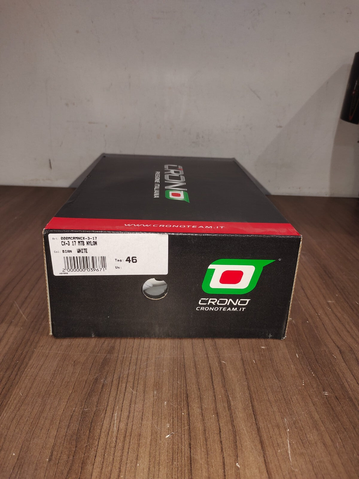 Crono CX-3 17 Mountain Bike Gravel BMX Shoes - Bian White - Size - 46 (EUR)