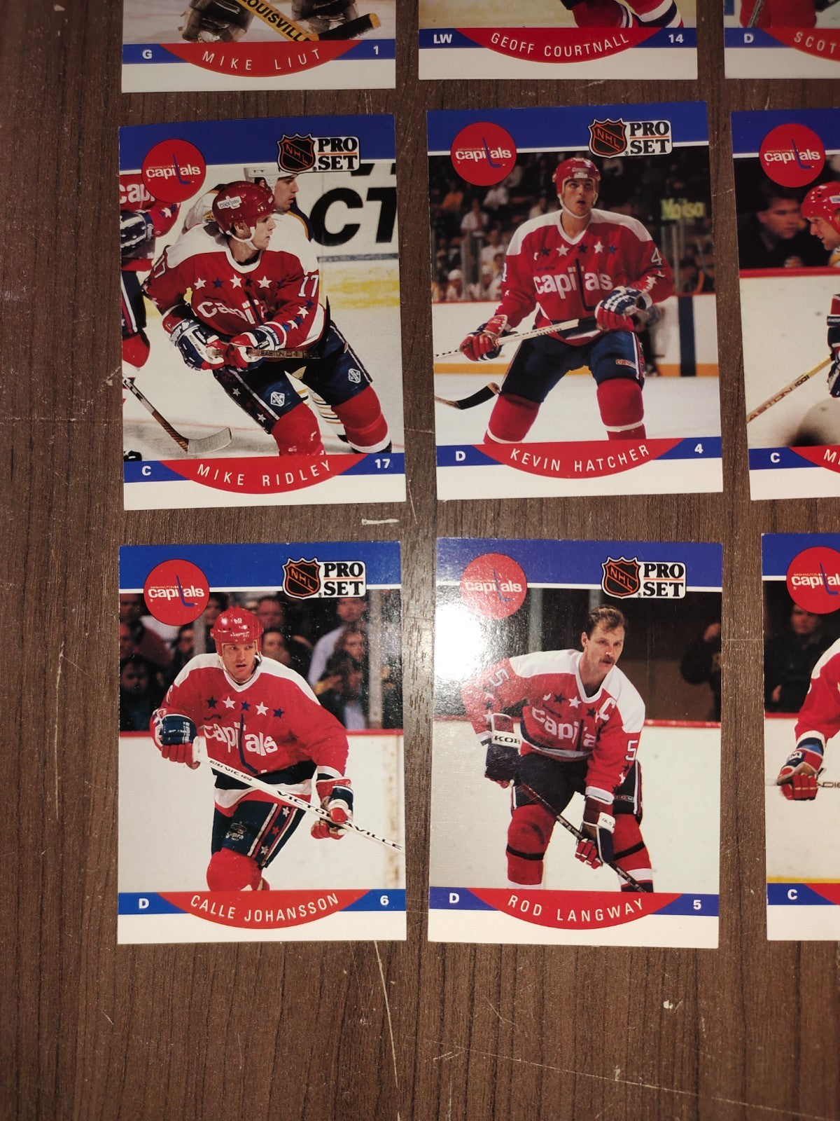 Rare Collectible NHL - Washington Capitals Cards PRO-SET - Set of 16 Cards