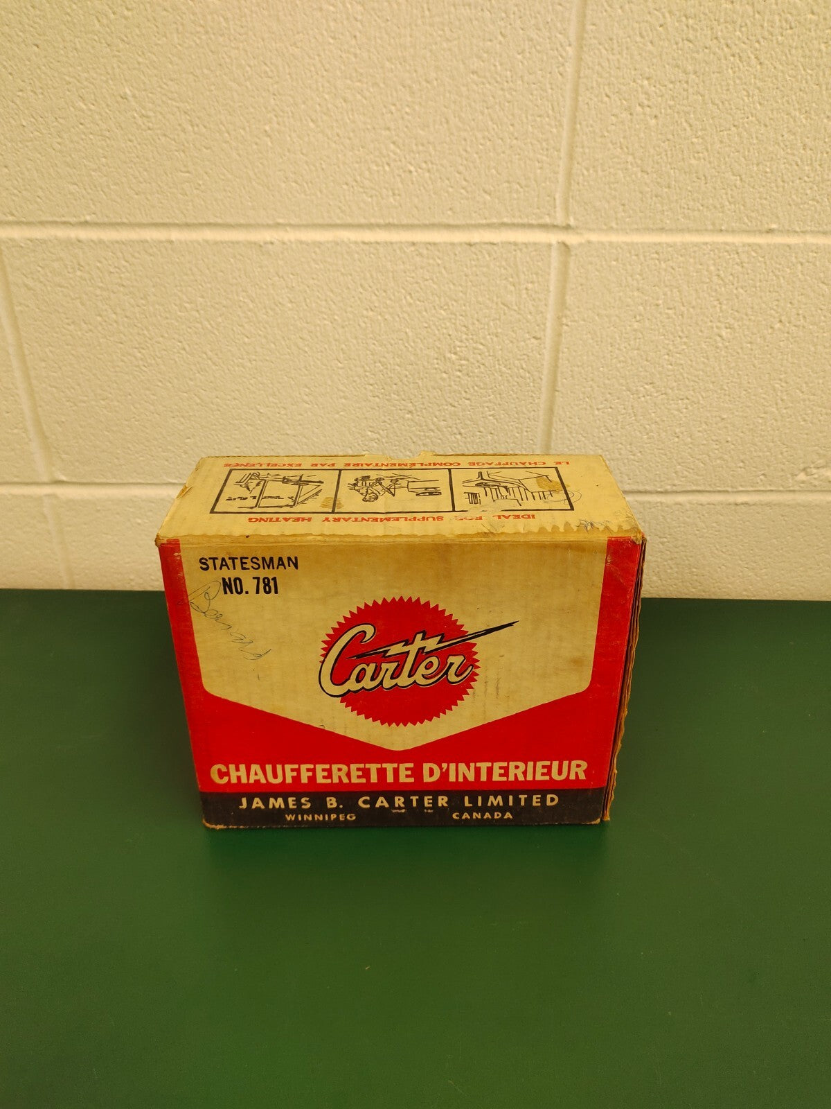 Vintage Carter Interior Warmer
