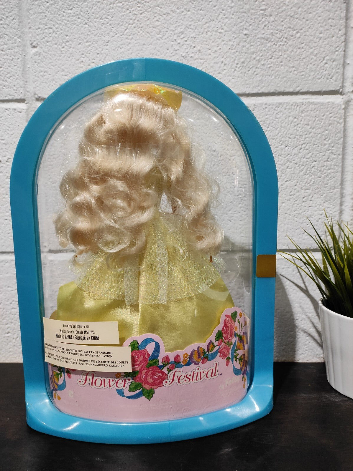 Flower Festival Special Edition Fashion Doll with stand 11.5 in tall