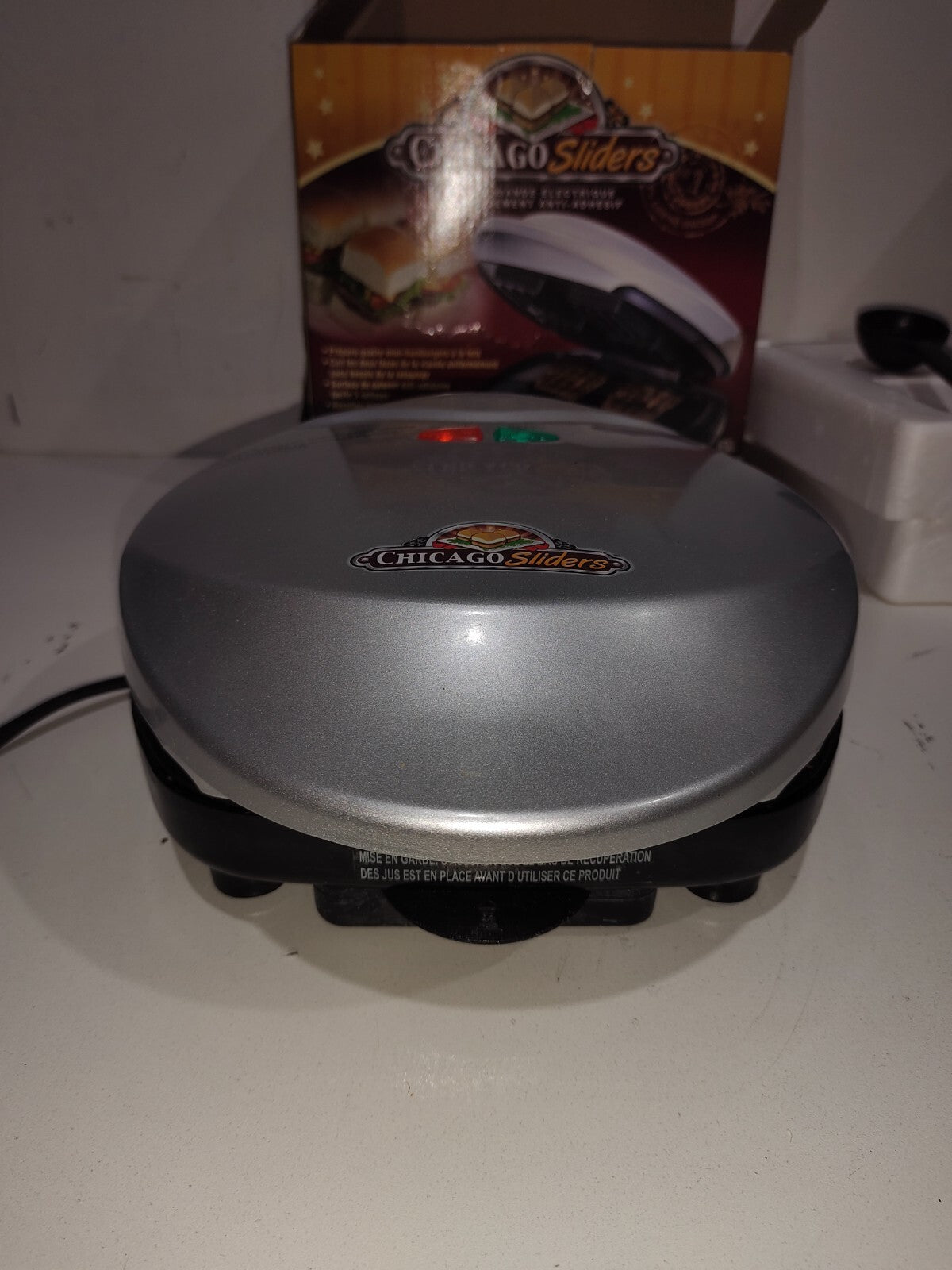Chicago Sliders Non-stick Electric Grill - New In Box