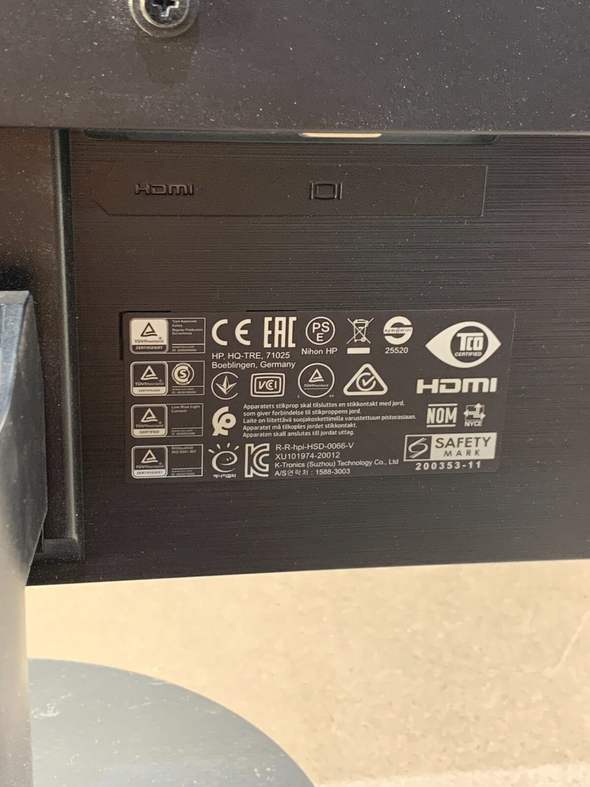 Hp P24v G4 23.8" FHD 1080p LED LCD VGA HDMI Computer Monitor