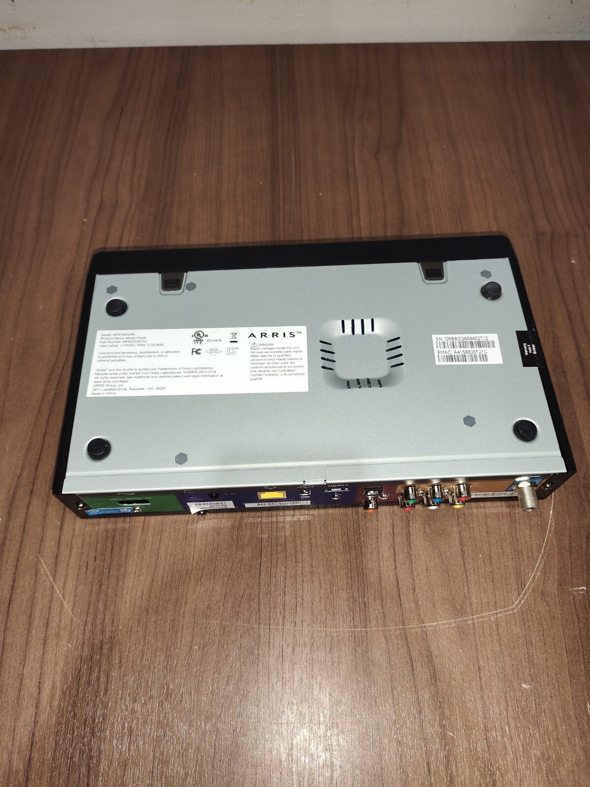 ARRIS MP2150A/NR Digital Cable Box - 4