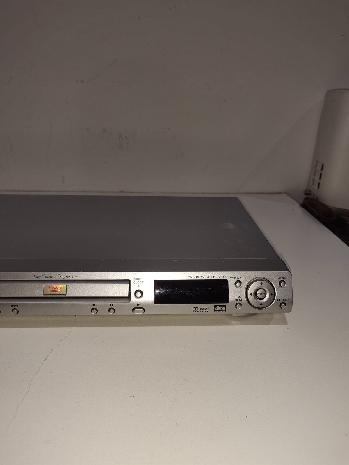 Pioneer DV-270-S DVD/CD/Video CD Player No Remote - Untested