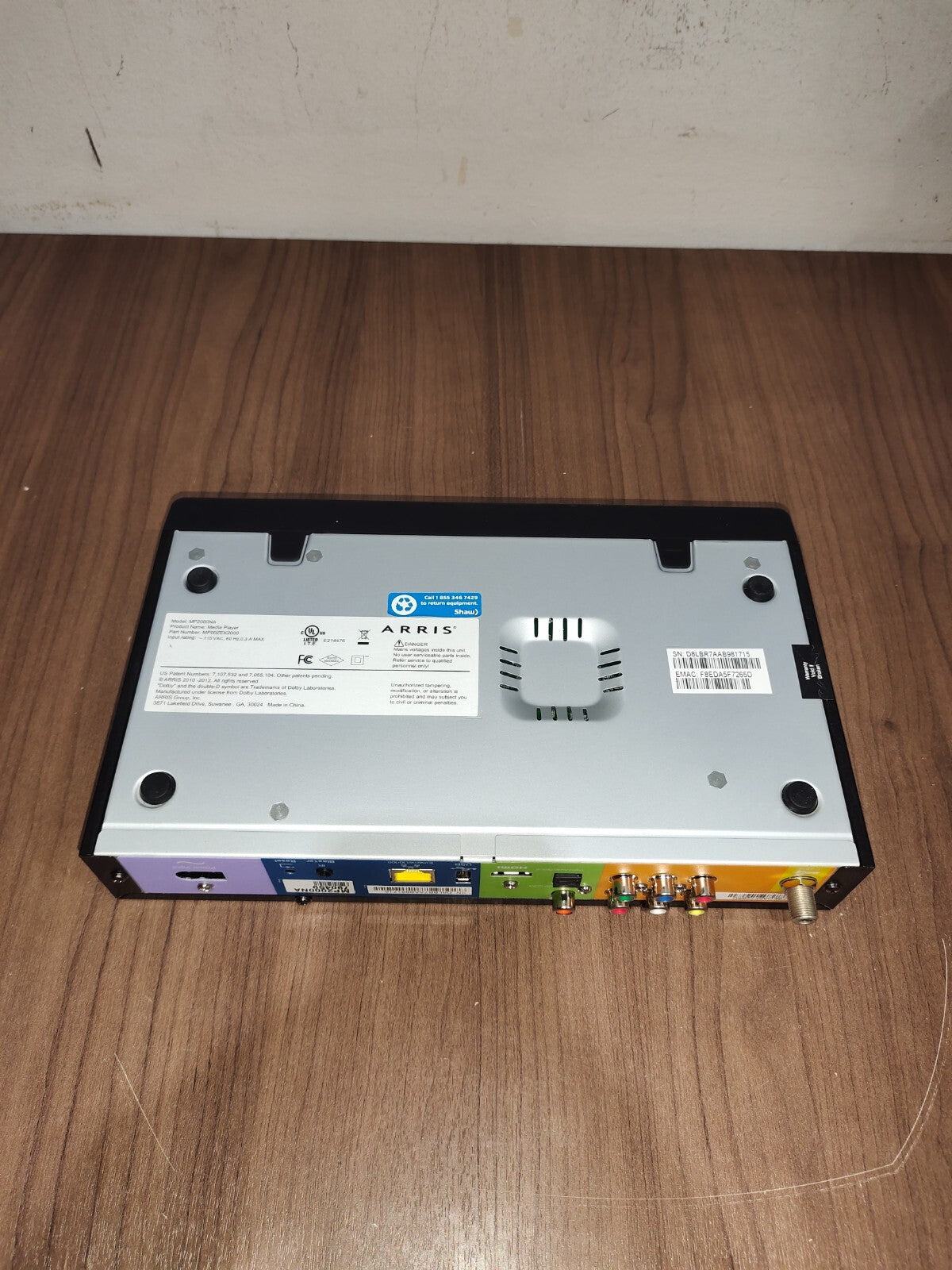 ARRIS MP2000NA Shaw Digital Cable Box - 2