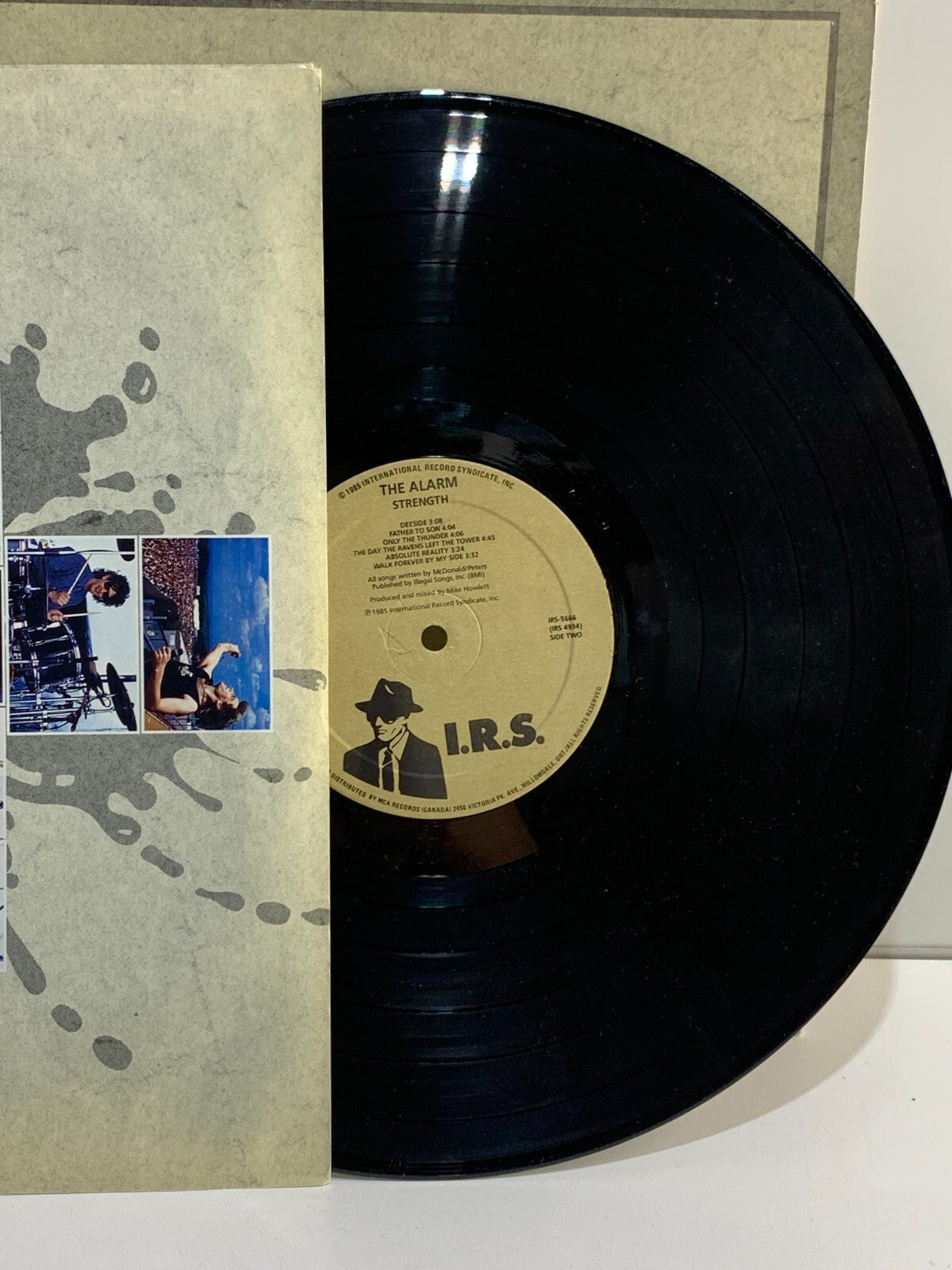 Alarm – Strength LP 1985 I.R.S. Records – IRSD-5666 NM
