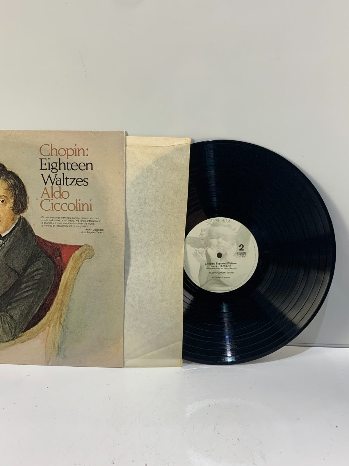 Aldo Ciccolini CHOPIN Eighteen Waltzes - Seraphim S-60252
