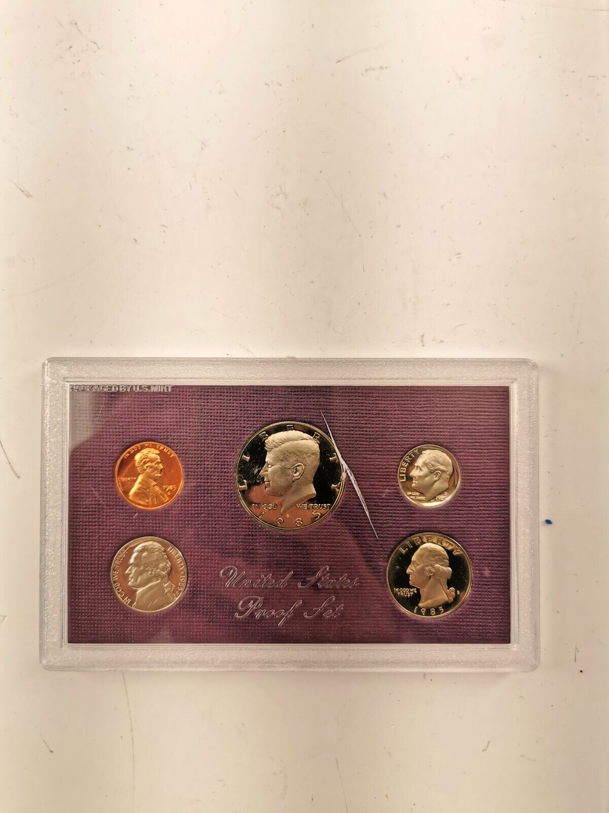 1984 5 Coins Set U.S Mint Original Government Packaging
