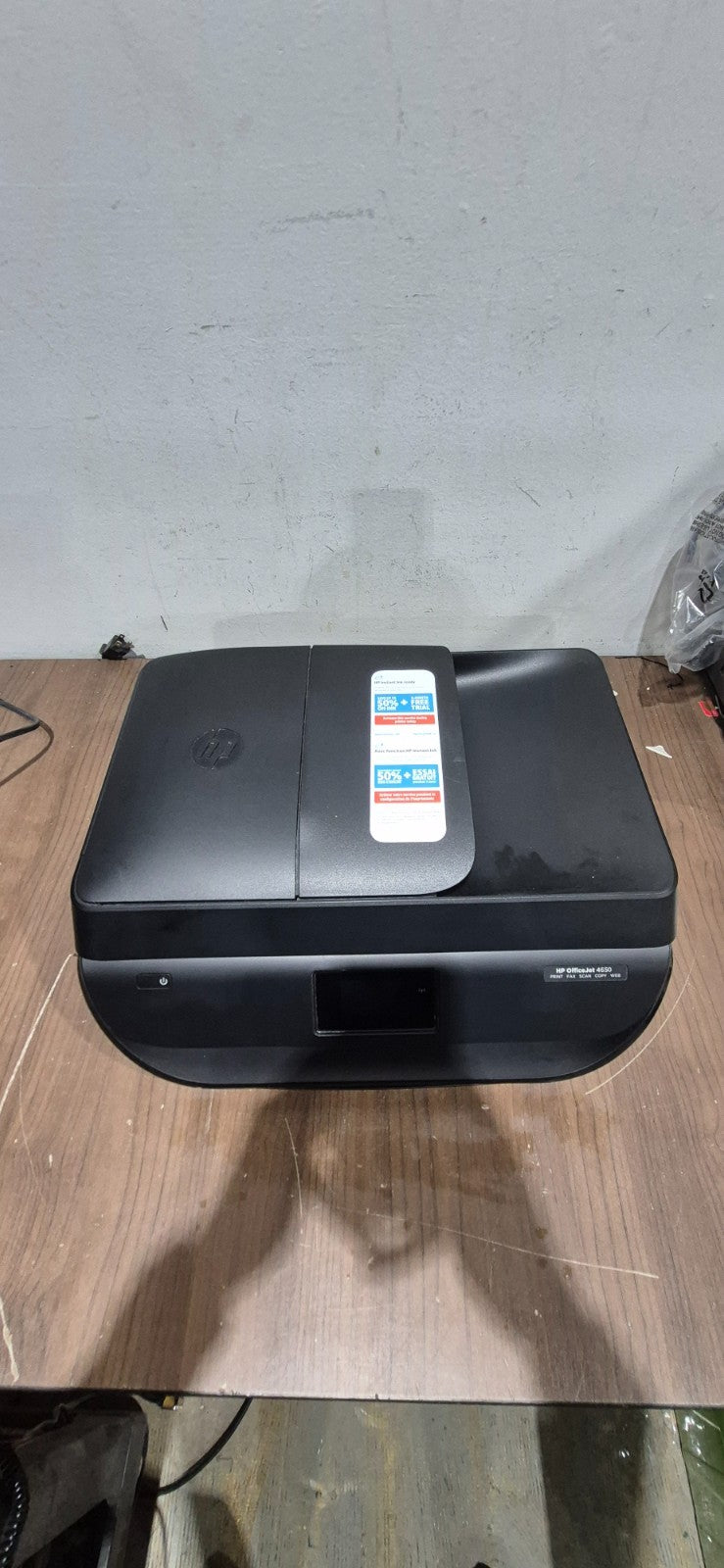 HP OfficeJet All-in-One Wireless Printer - Model - 4650