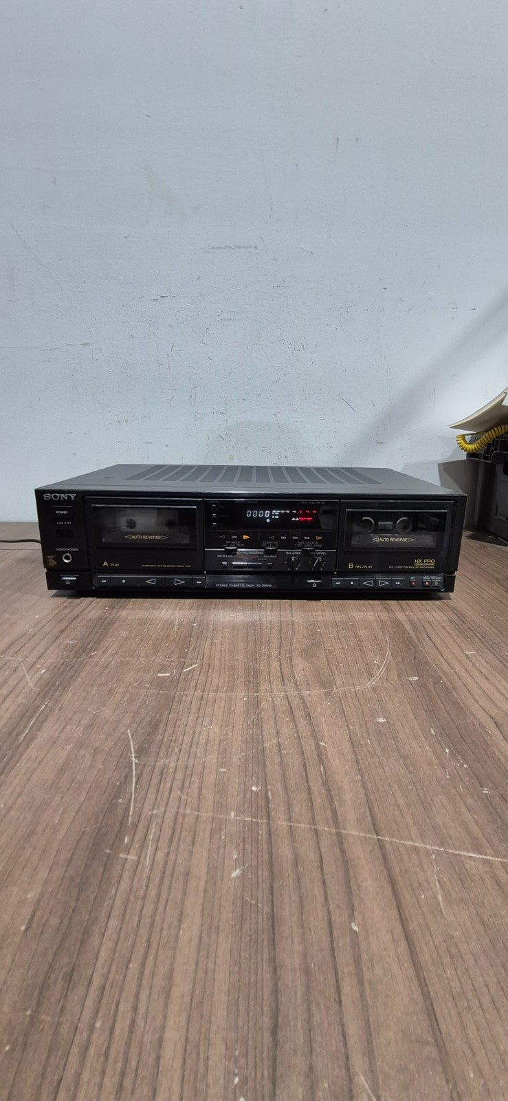 Sony TC-WR710 Full Logic Dual Stereo Cassette Deck HX Pro Japan Made
