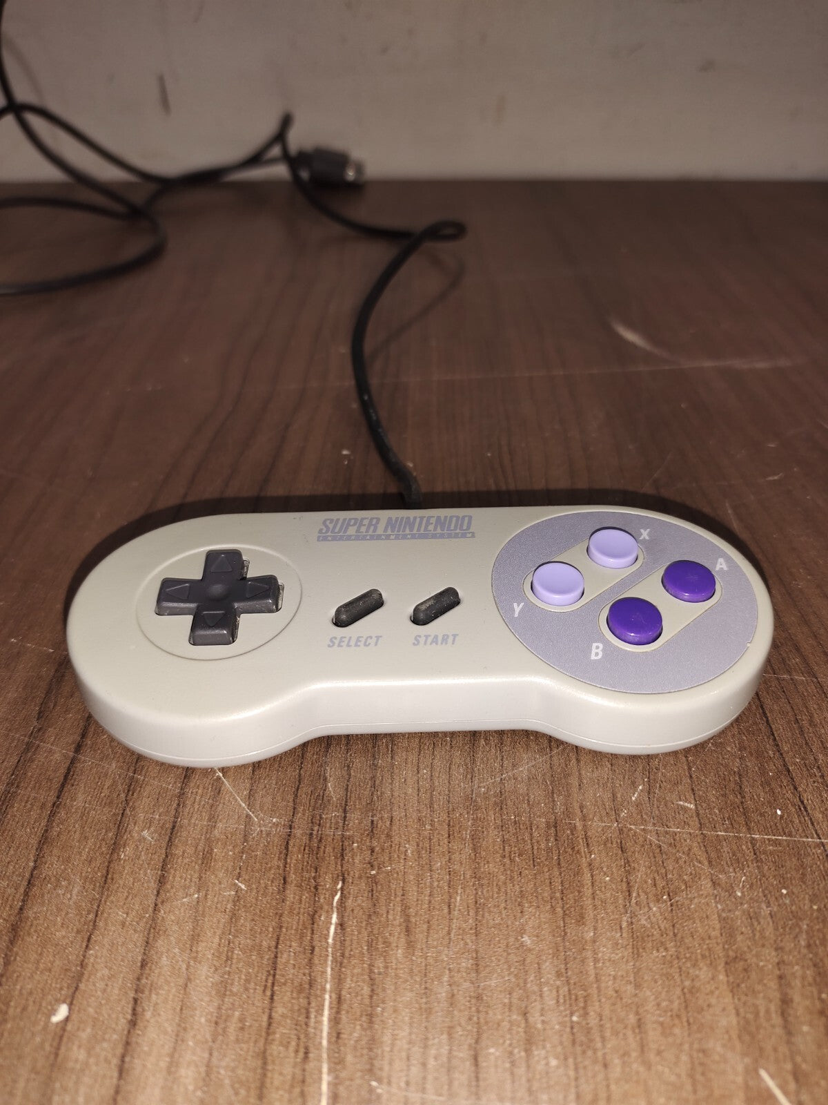 VINTAGE SUPER NINTENDO SNES ORIGINAL AUTHENTIC CONTROLLER SNS-005