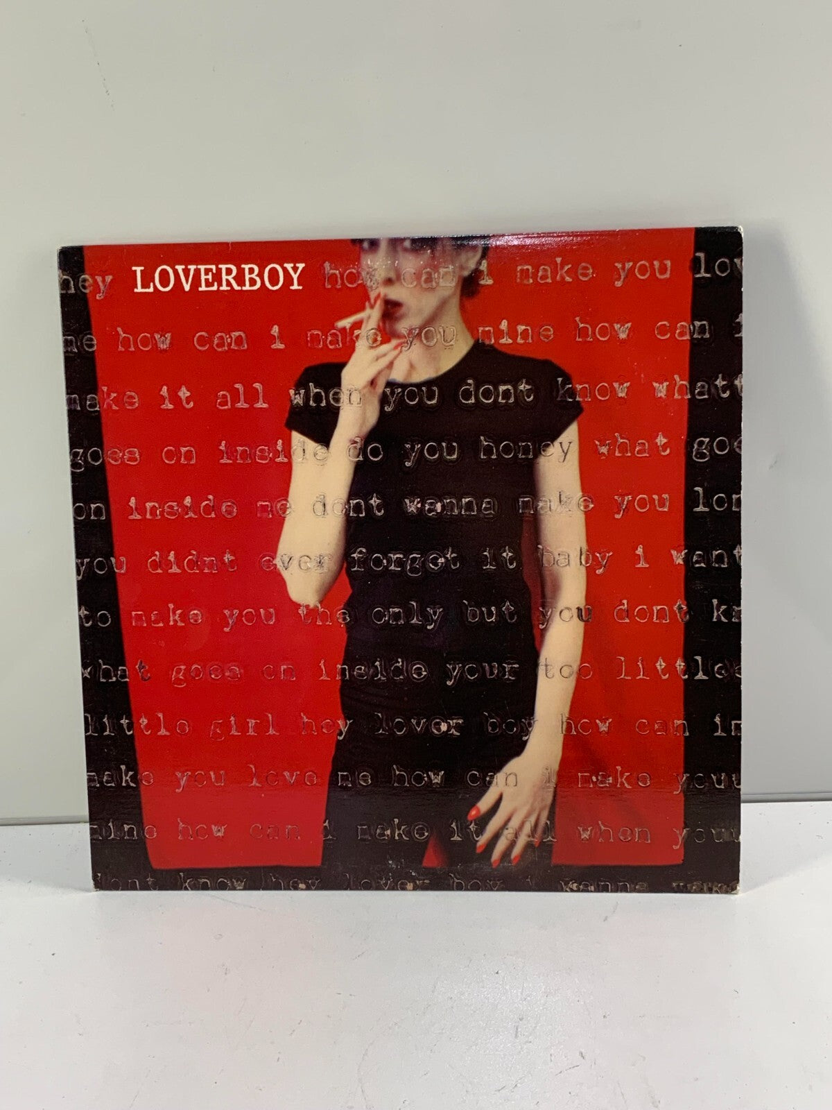 1980 Loverboy Columbia LP Vinyl Record Album THE KID IS HOT TONITE.