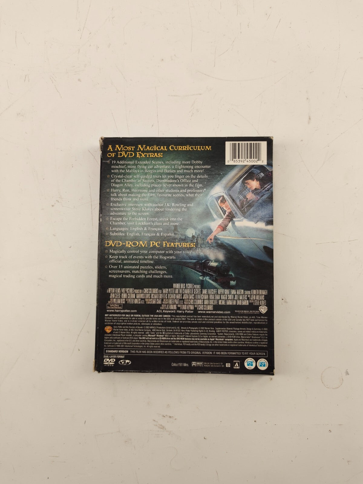 Harry Potter Chamber Of Secrets - Full Screen DVD