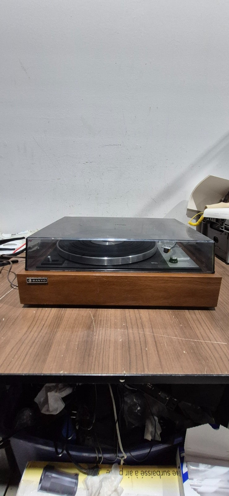 Sanyo Automatic Stereo Turntable Record Player - TP 600 SA