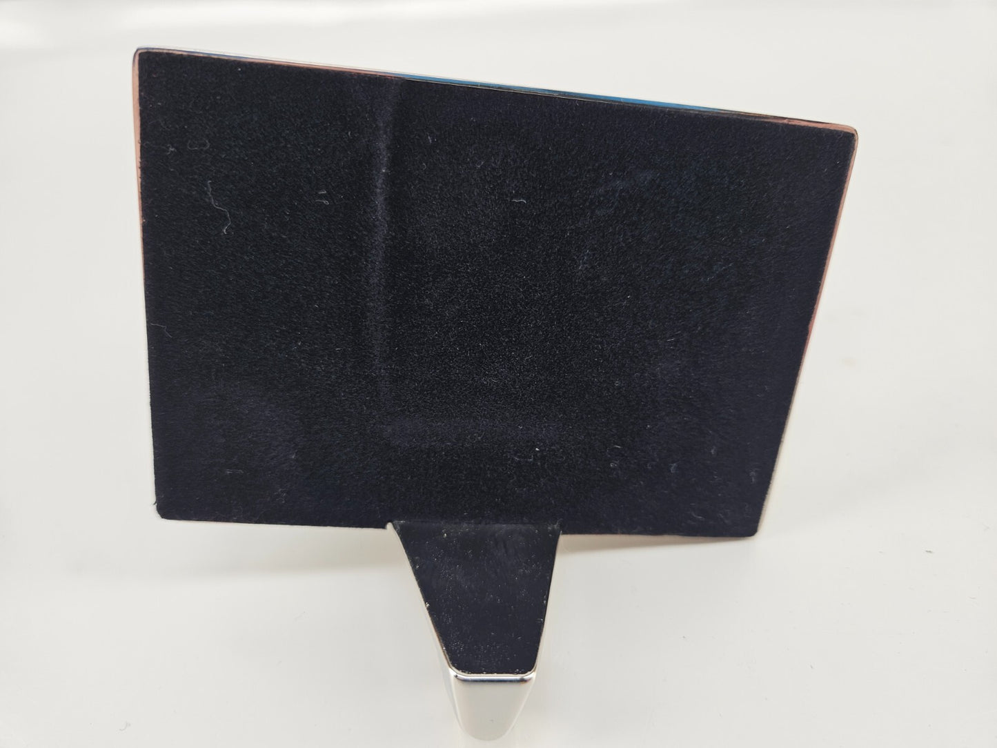 Christmas Tree Stocking Hanger w/ Swarovski Crystals Harvey Lewis Silver