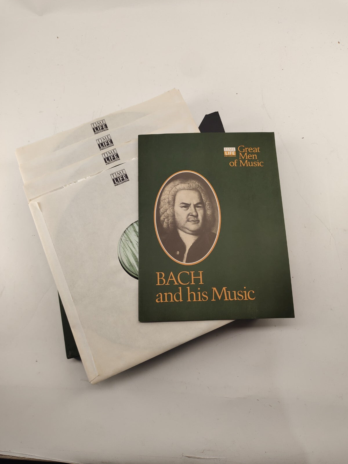 BACH GREAT MEN OF MUSIC-TIME LIFE RECORDS - Vinyl albums and guide