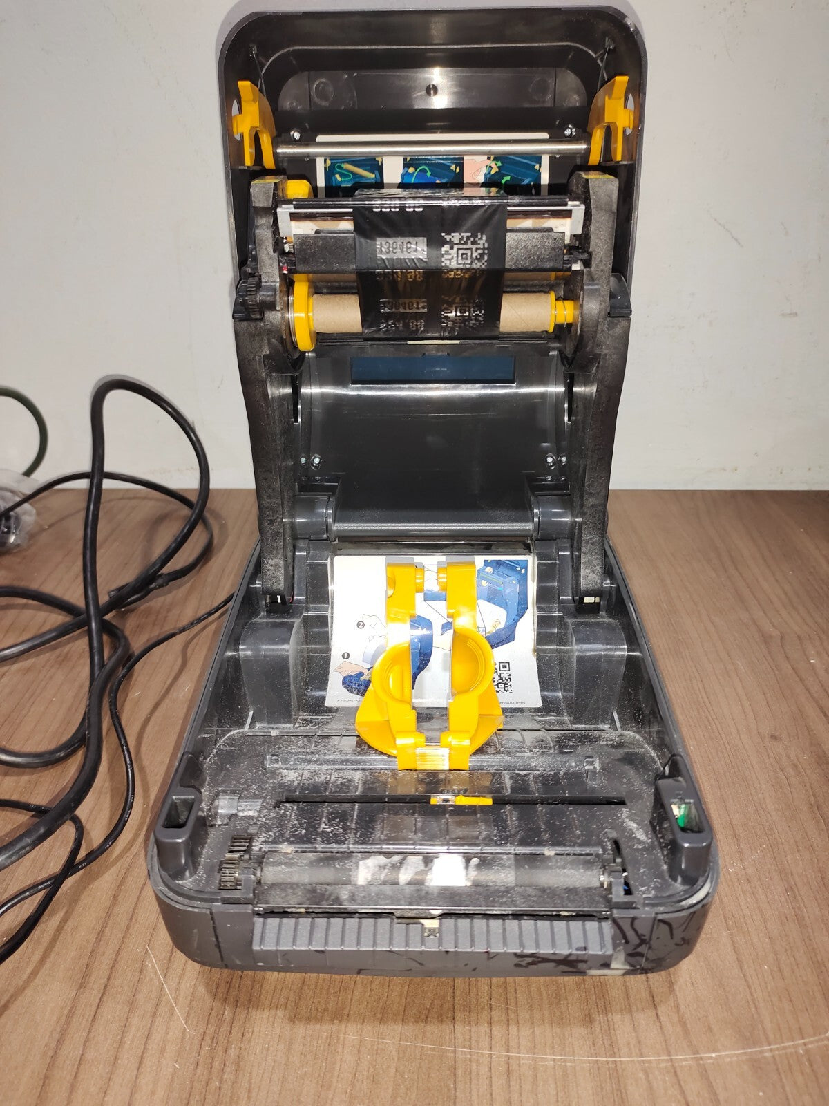 Zebra ZD500 USB Network WiFi Bluetooth Thermal Label Printer - 1