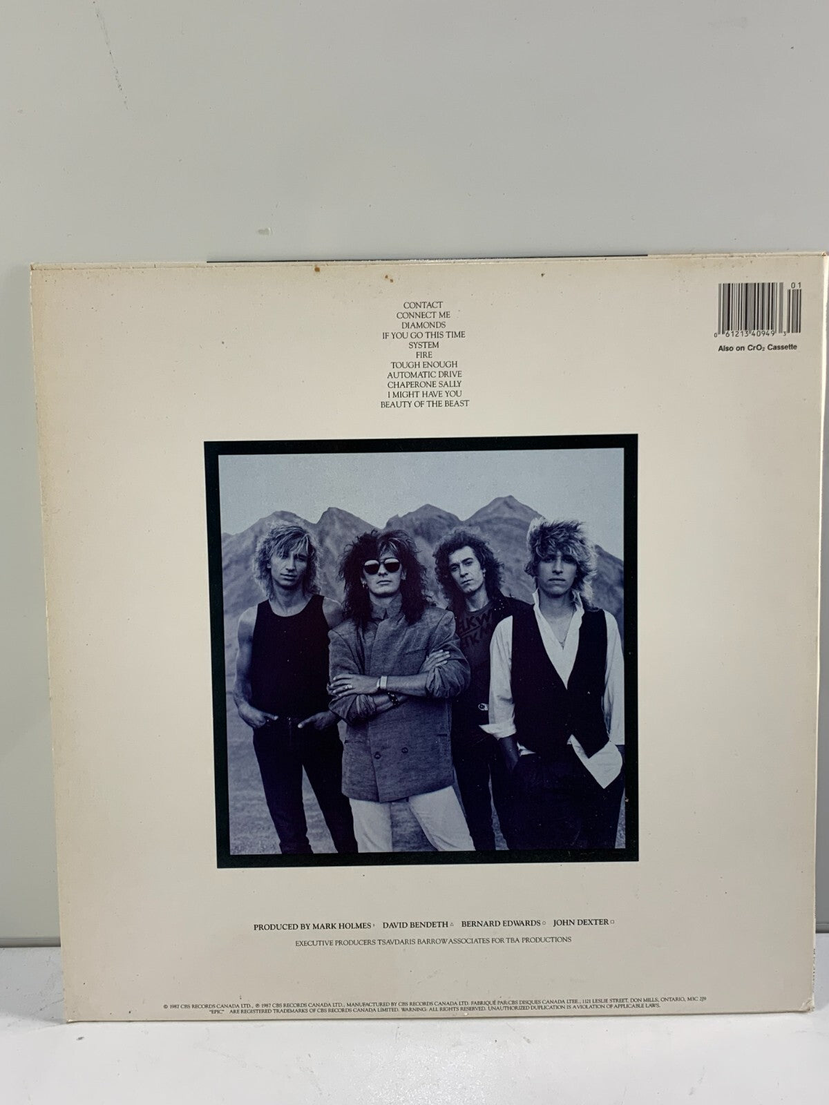 Platinum Blonde ~ Contact (Vinyl LP, 1987)