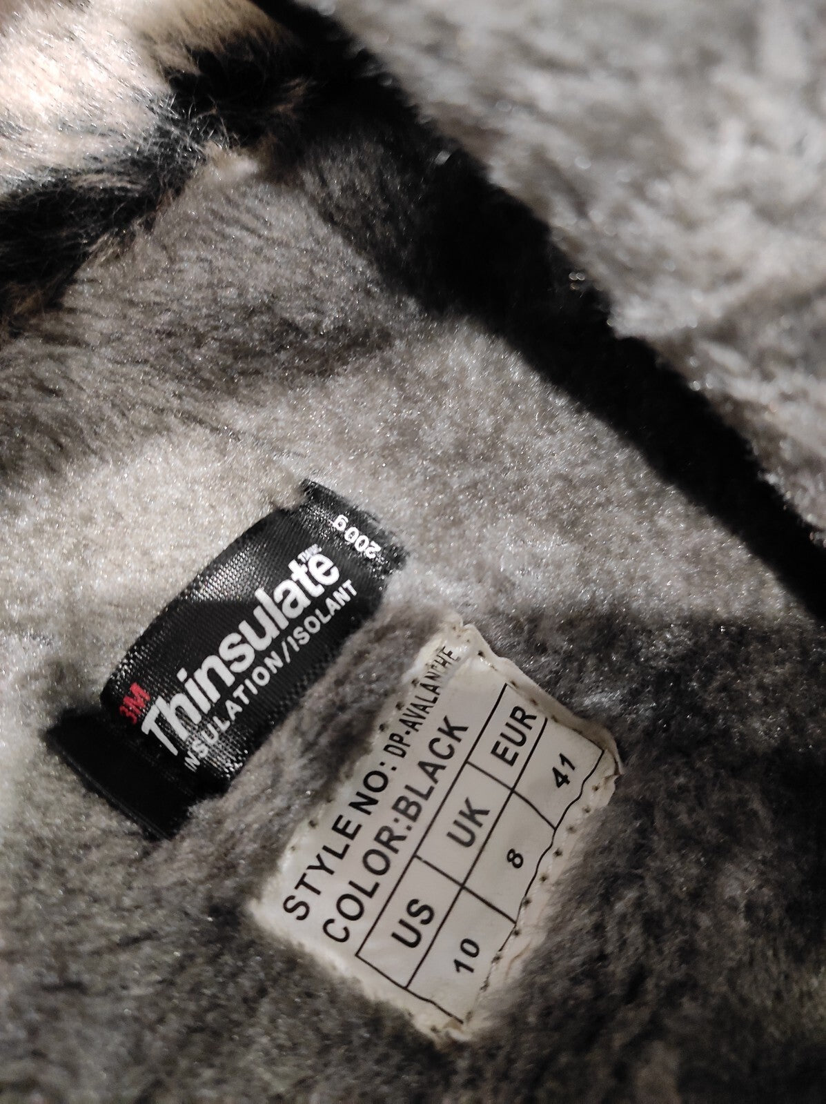 DREAM PAIRS Women'S DP Warm Faux Fur Lined Mid Calf Winter Snow Boots Size 10