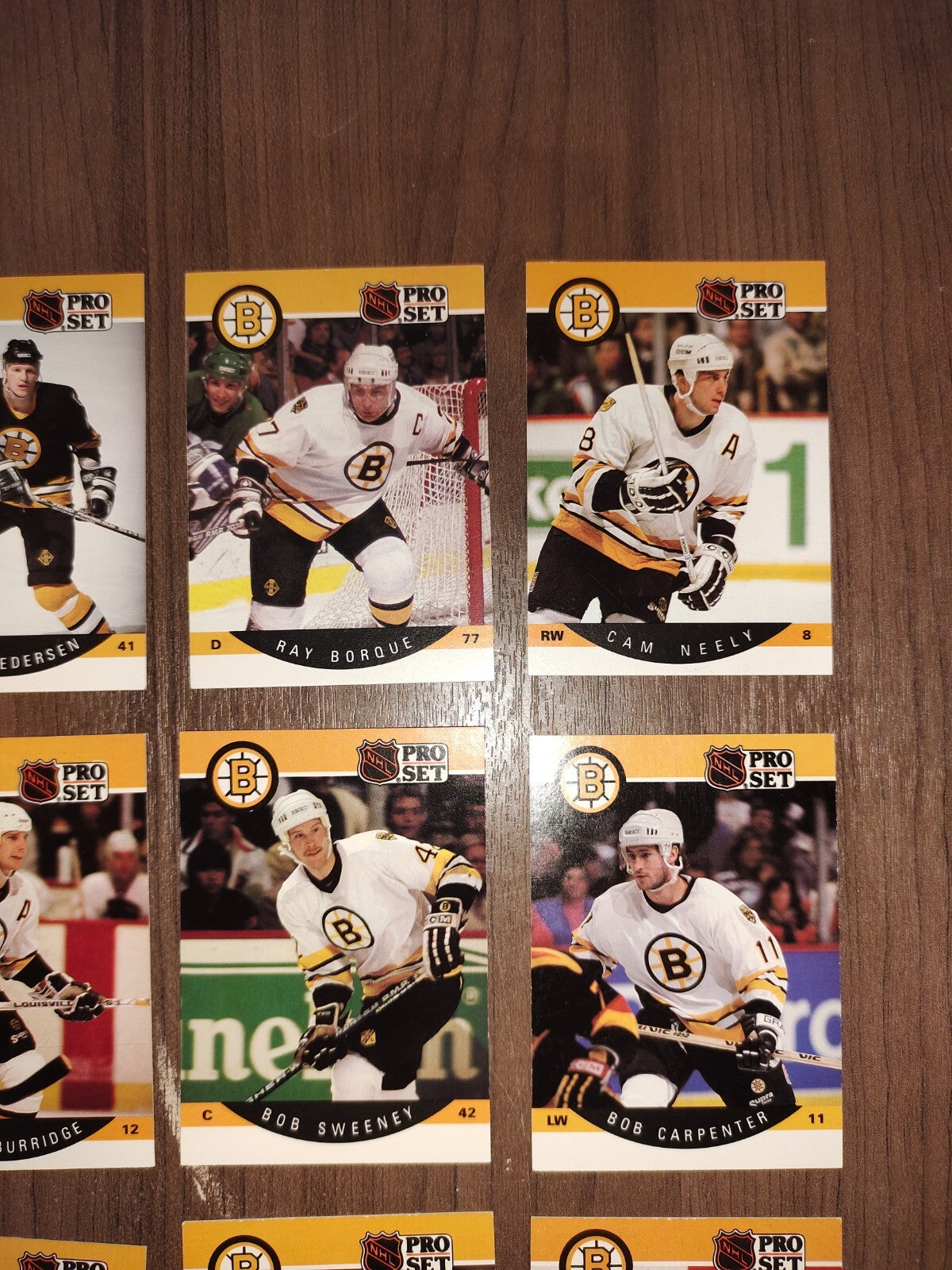 Rare Collectible NHL - Boston Bruins Cards PRO-SET - Set of 16 Cards