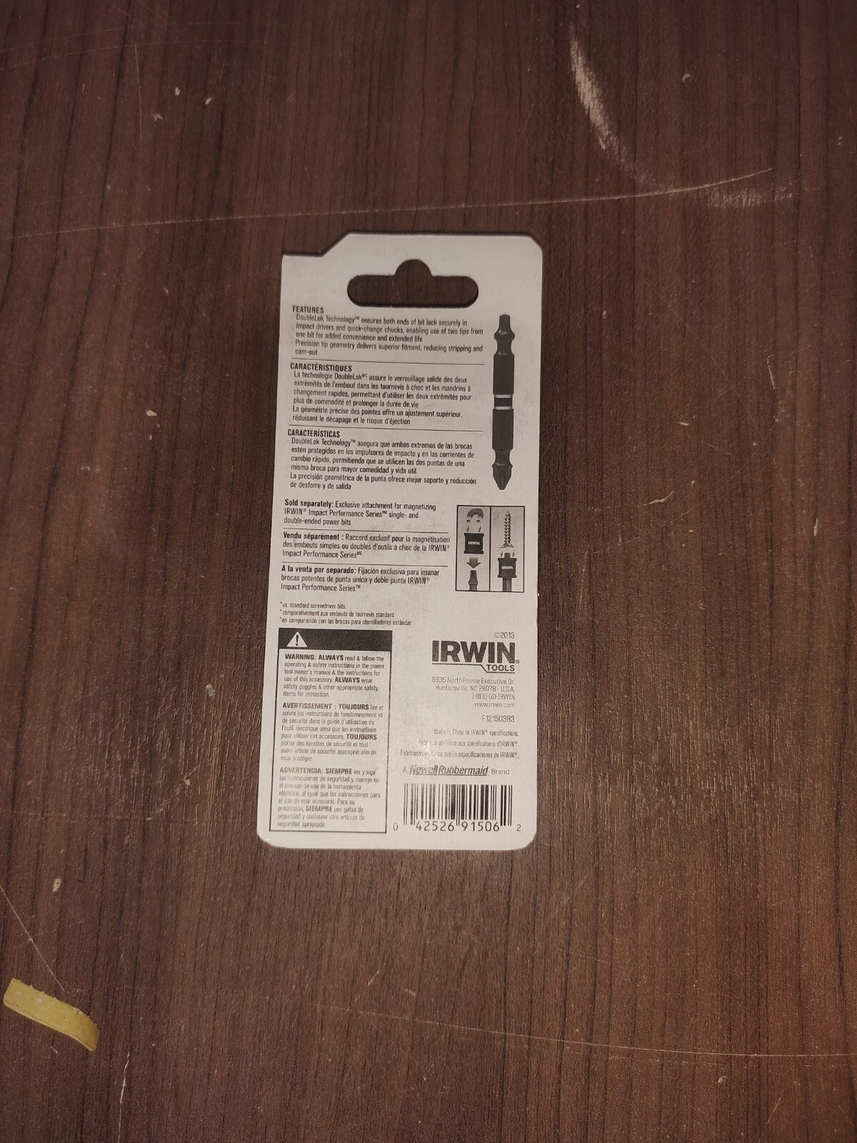 Irwin 1870985 Impact Double-Ended Power Bits Set of 5 - 2
