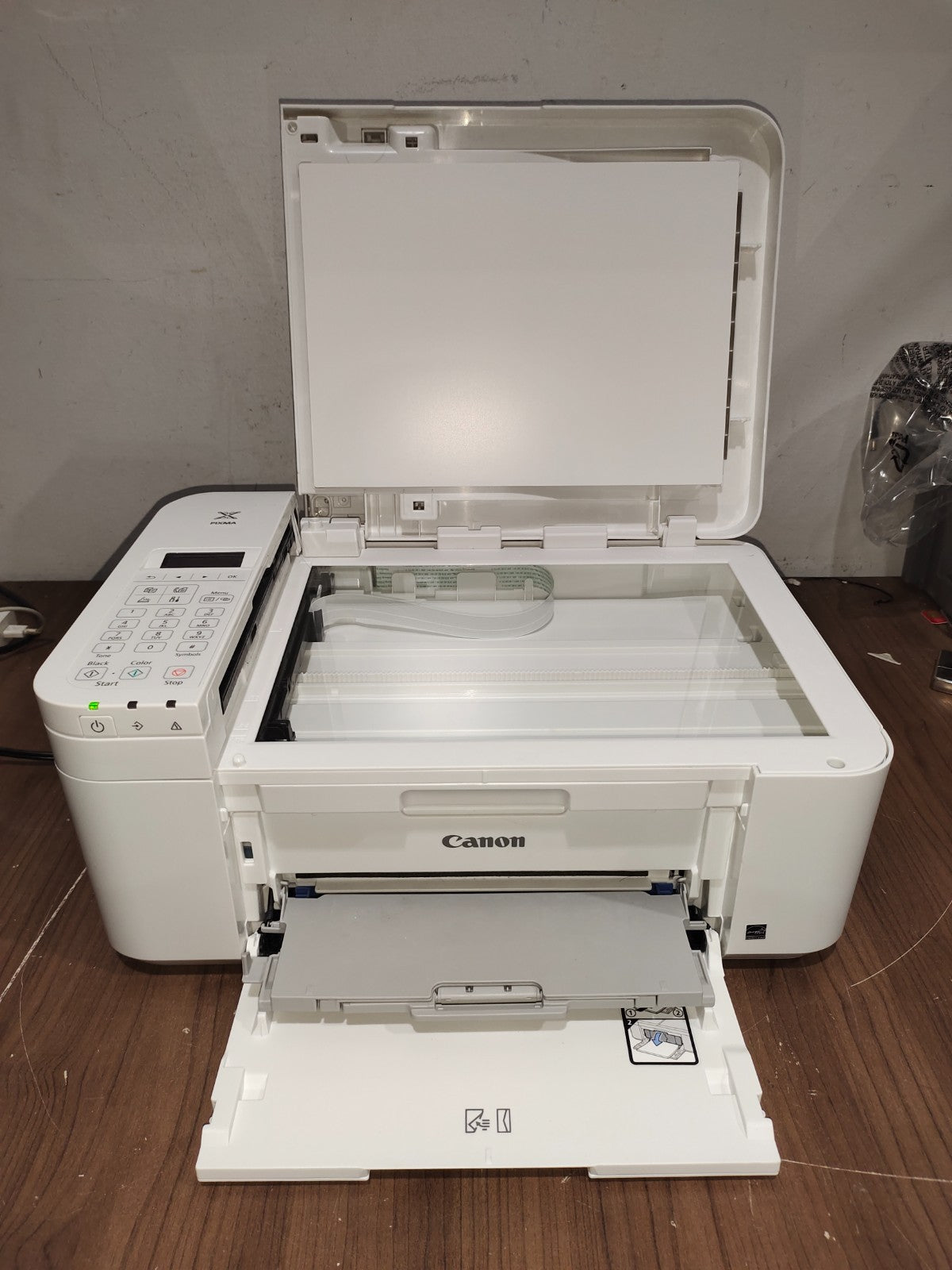 Canon - PIXMA TR4720 Wireless All-In-One Inkjet Printer - White