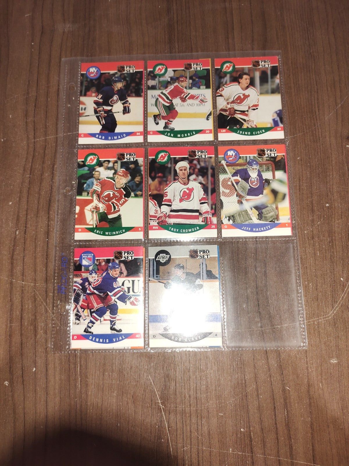 Rare Collectible NHL - Assorted Cards (Set - 2) PRO-SET - Set of 16 Cards