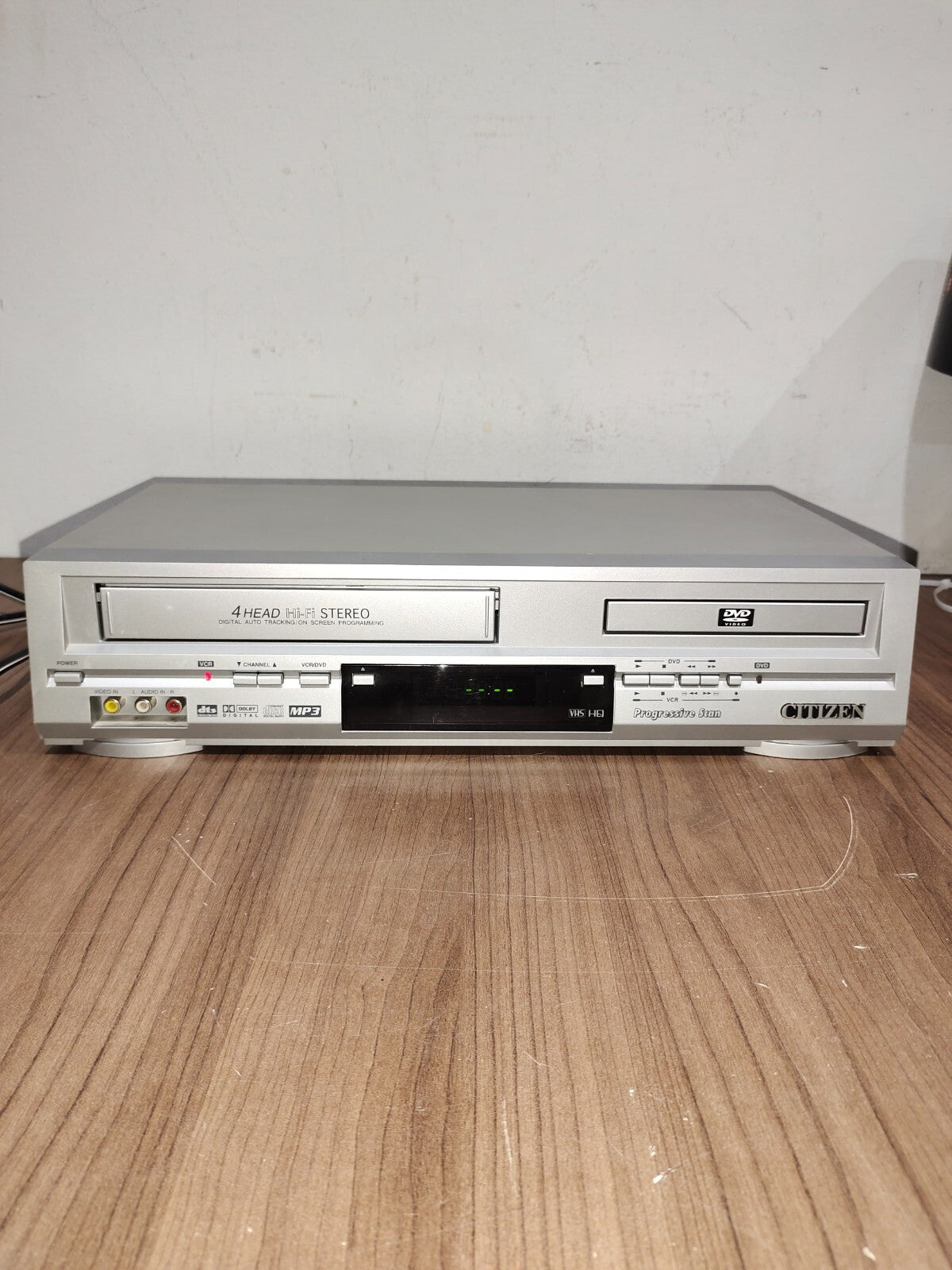 Citizen VCR/DVD Hi-Fi Stereo Comb - JDVD3825PB
