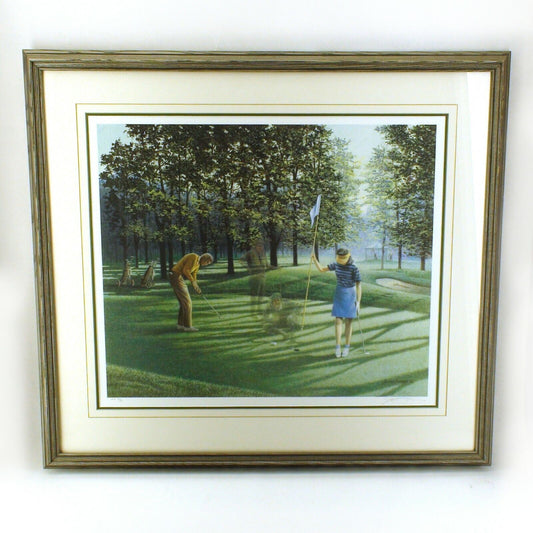 James Lumbers - 'Playing Through' Limited Edition Print (75/95) - Signed and Framed