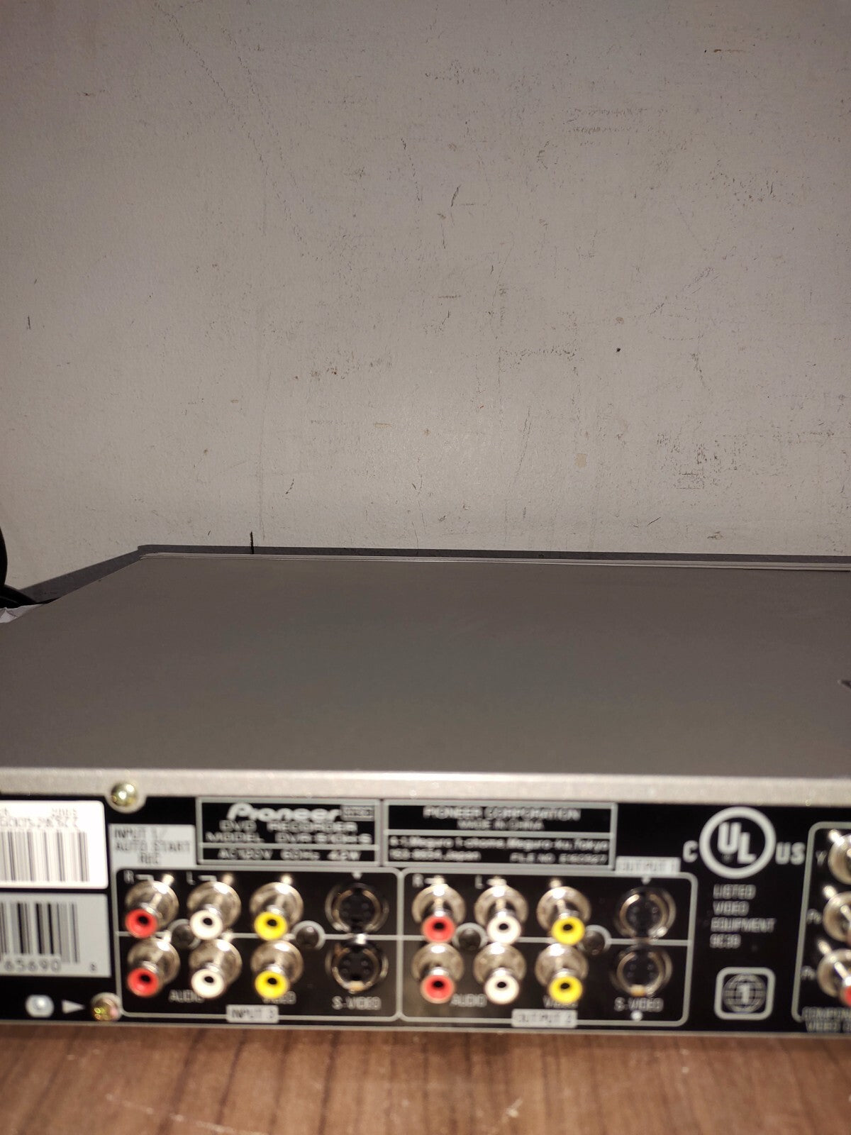 Pioneer DVR-510H-S DVD Recorder