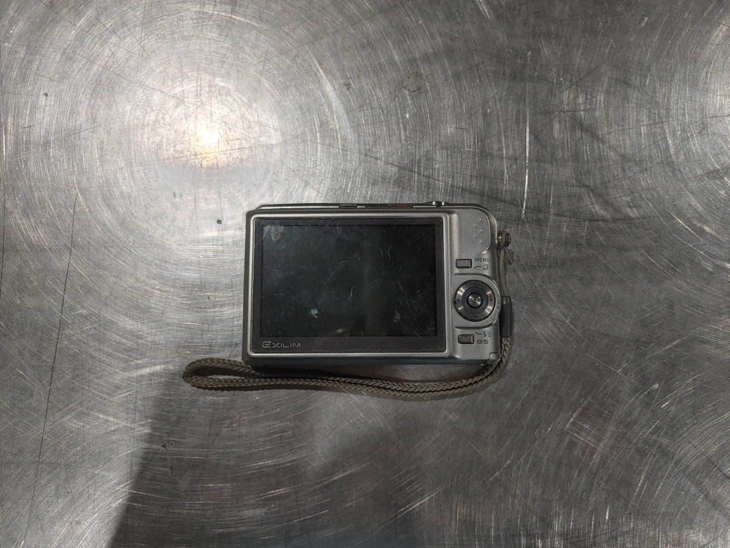 Casio Exilim EX-Z1000 10 Mega Pixels Camera Silver Untested - Fair