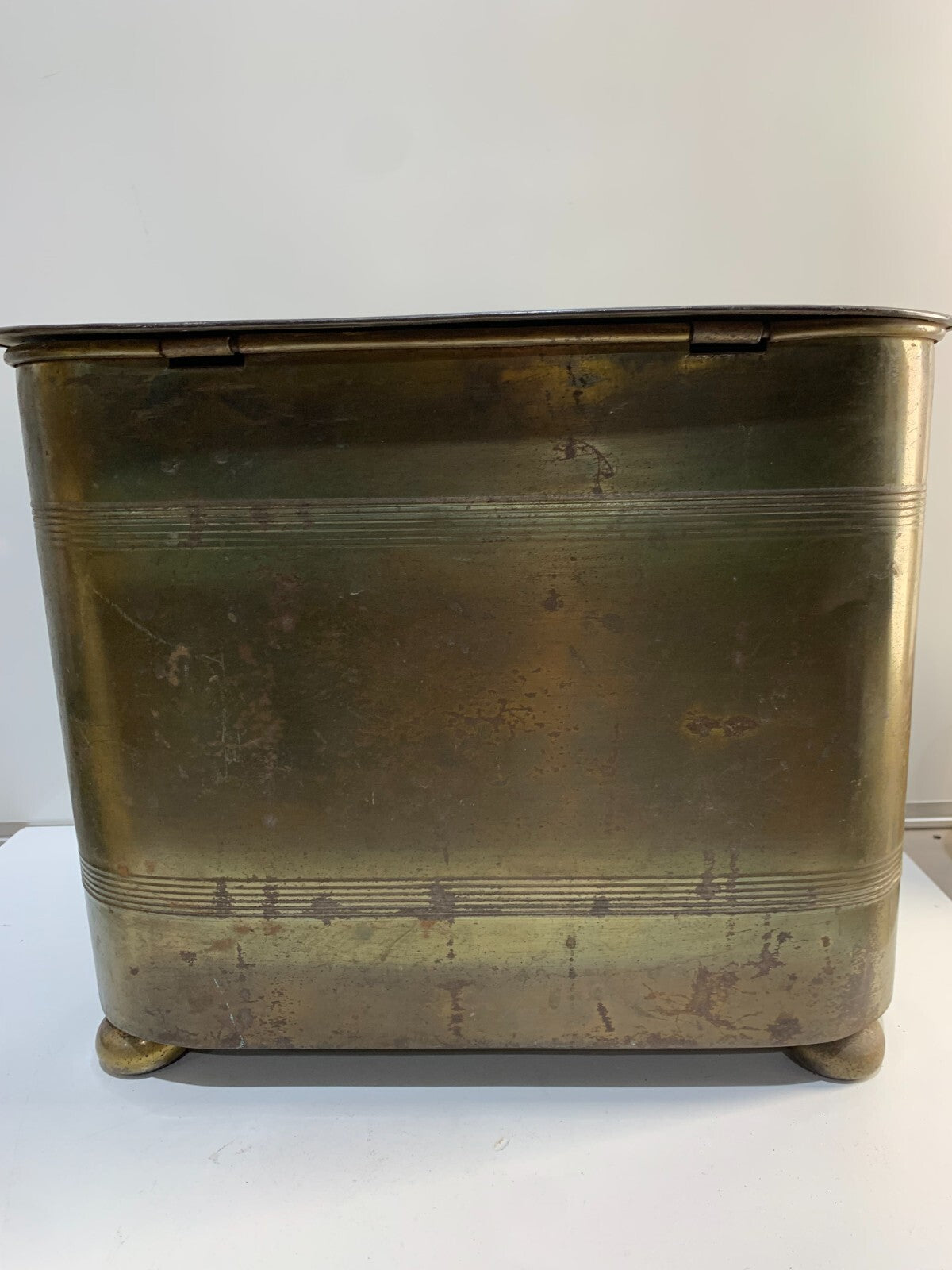 Antique Metal Trunk