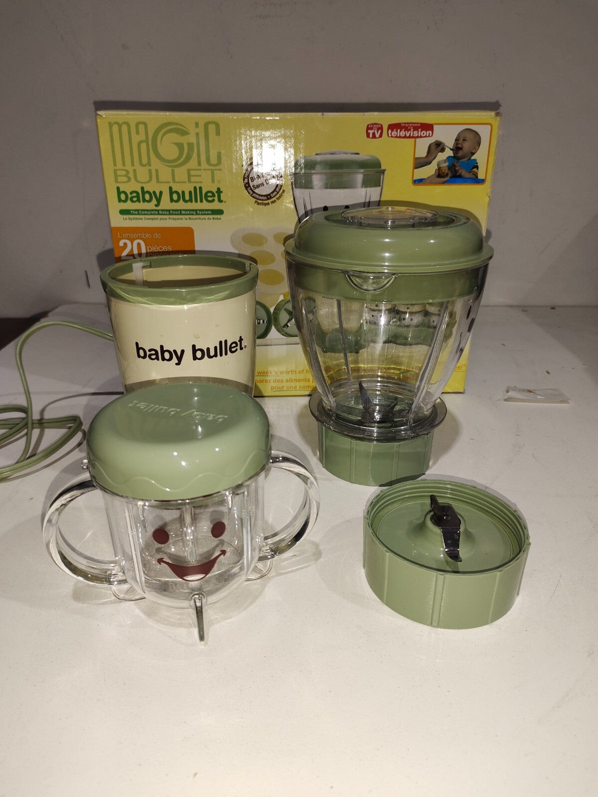 Magic Bullet Baby Bullet Baby Food Maker Kitchen Blender Set Bundle