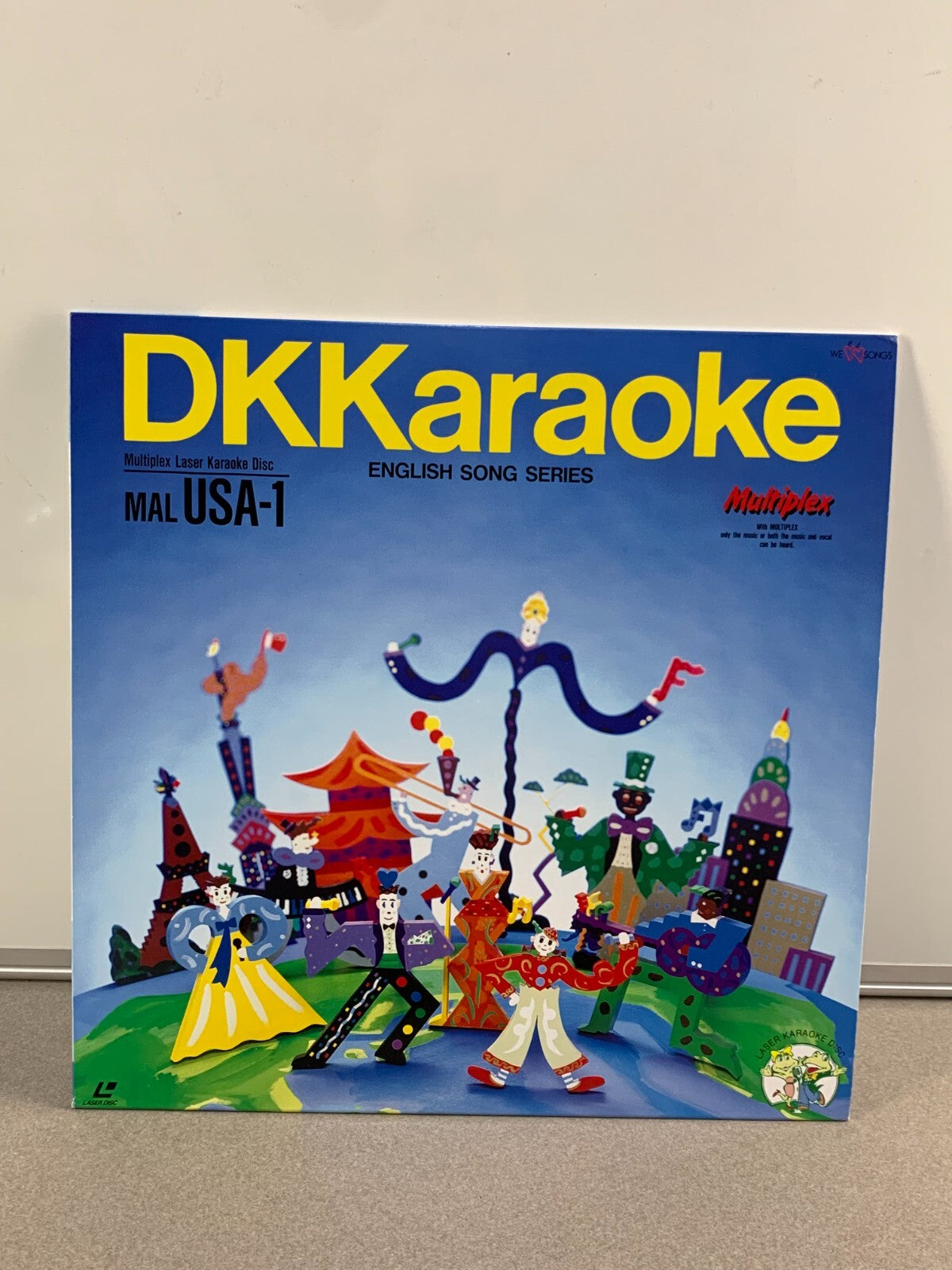 DK KARAOKE English Song Series Laserdisc LD MAL USA-1 Multiplex Laser Disc