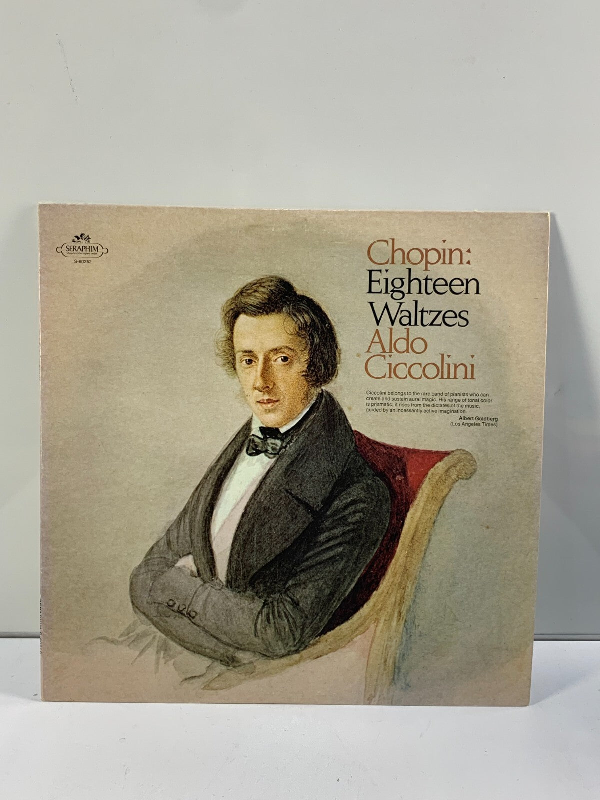 Aldo Ciccolini CHOPIN Eighteen Waltzes - Seraphim S-60252