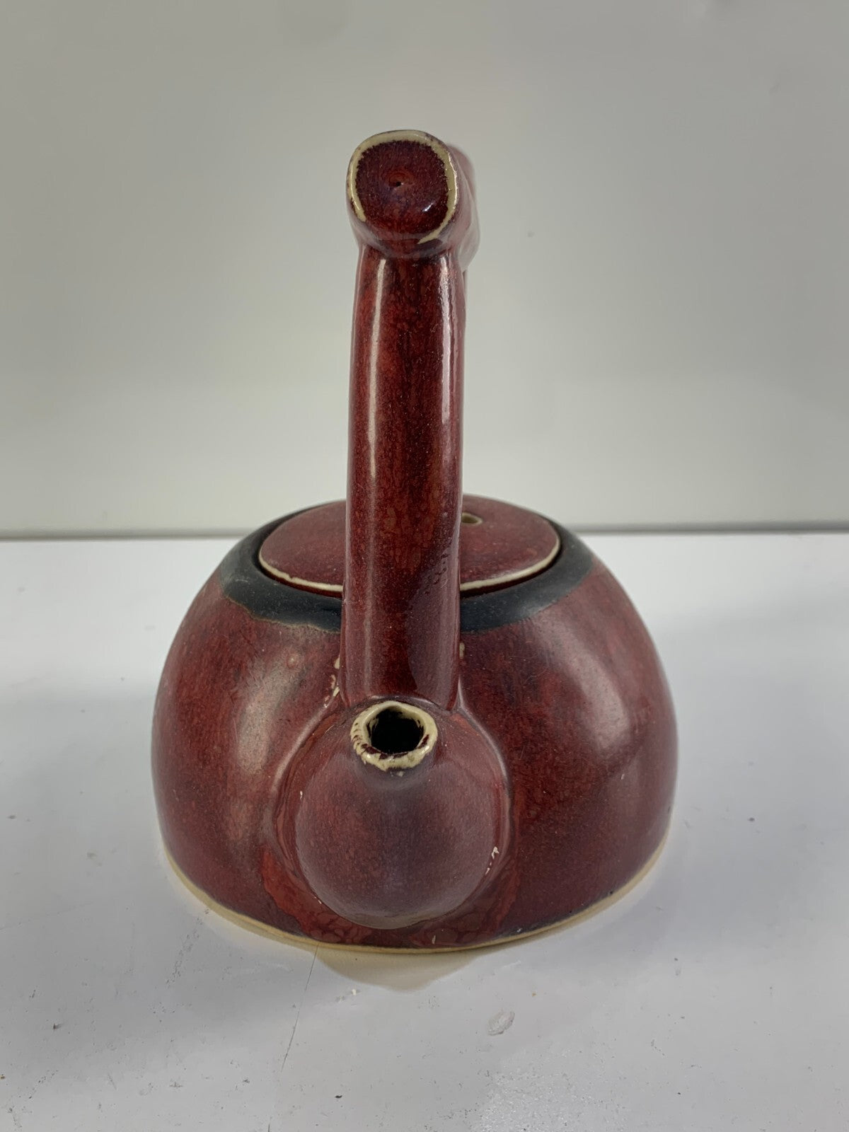 Earthenware Pier 1 Shanghai Teapot