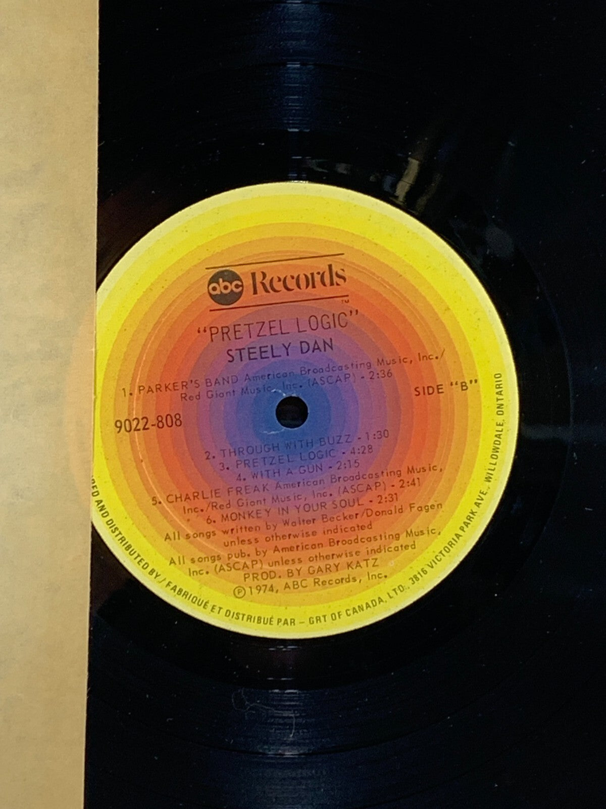 Pretzel Logic by Steely Dan, 1980 Lp/Vinyl