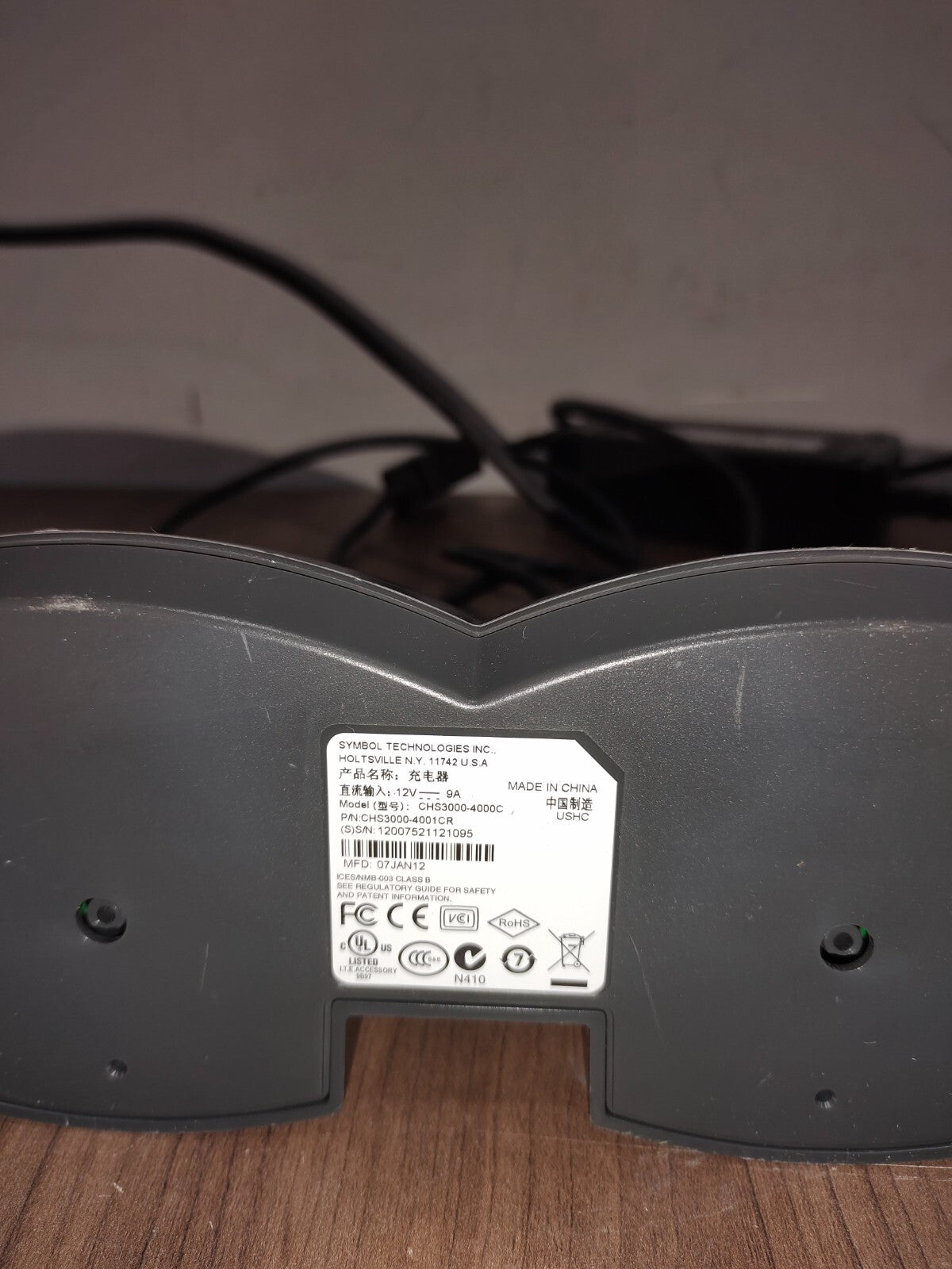 Symbol MC3000 / MC3090 / MC3190 / MC32N0 CHS3000-4000C 4 Slot Charger Cradle - 1