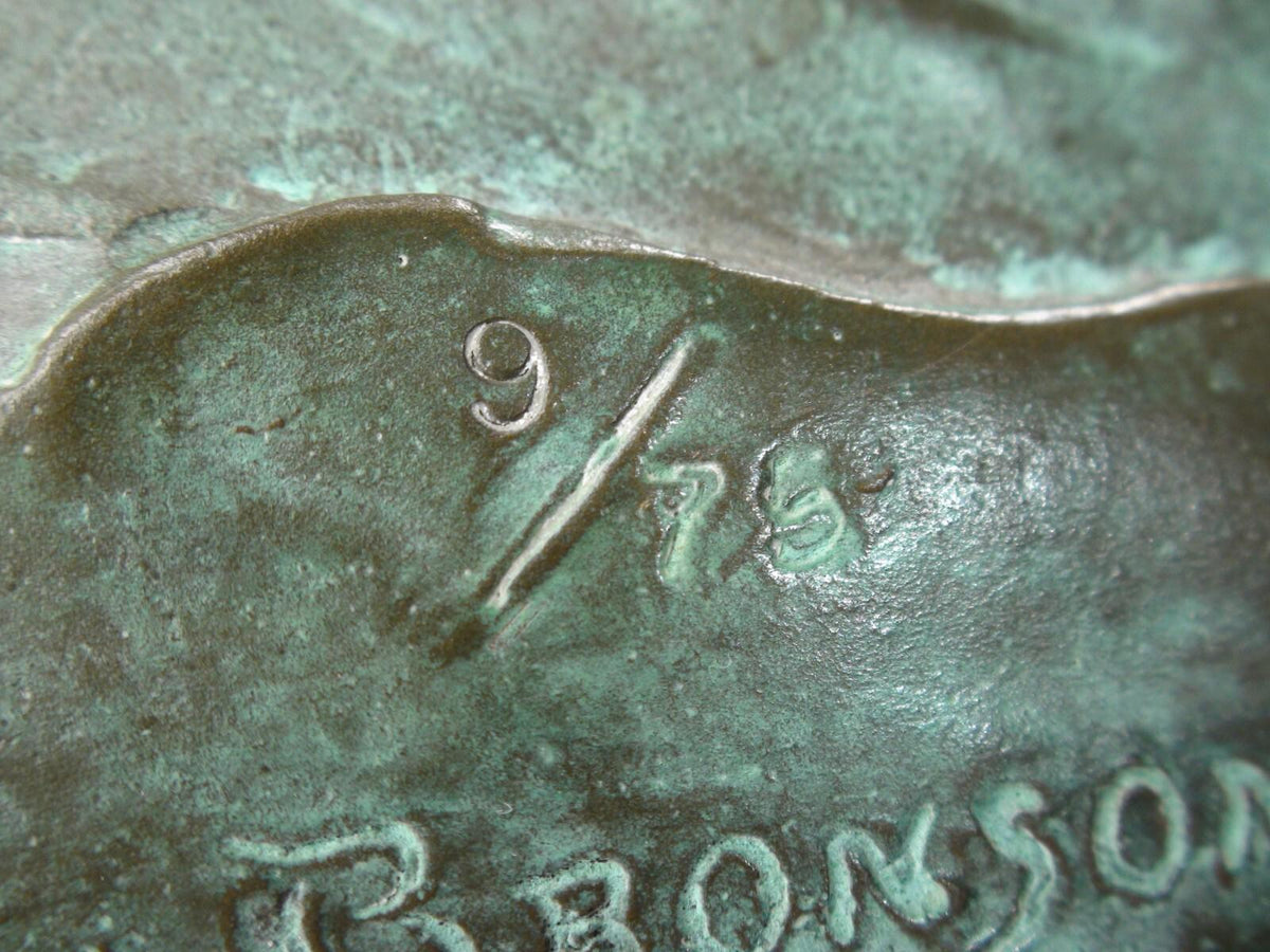 Eagle's Conquest By Clark Bronson - Bronze Statue 9/75 Large, 34" x 24" - 1980