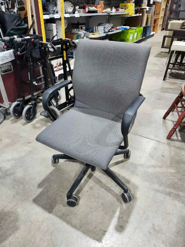 Ergonomic Grey Office Chair