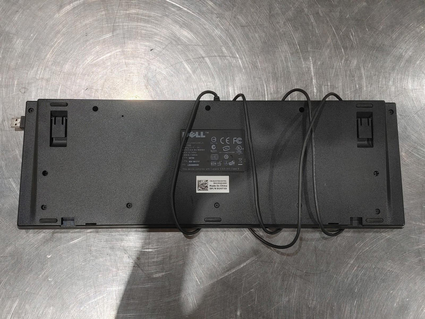 Dell Full Size USB Keyboard Black - Fair