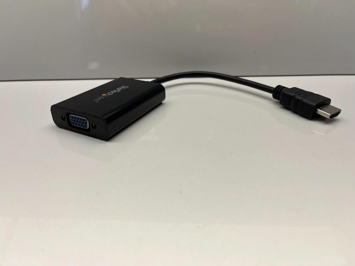 StarTech HDMI to VGA Adapter With Audio HD2VGAA2