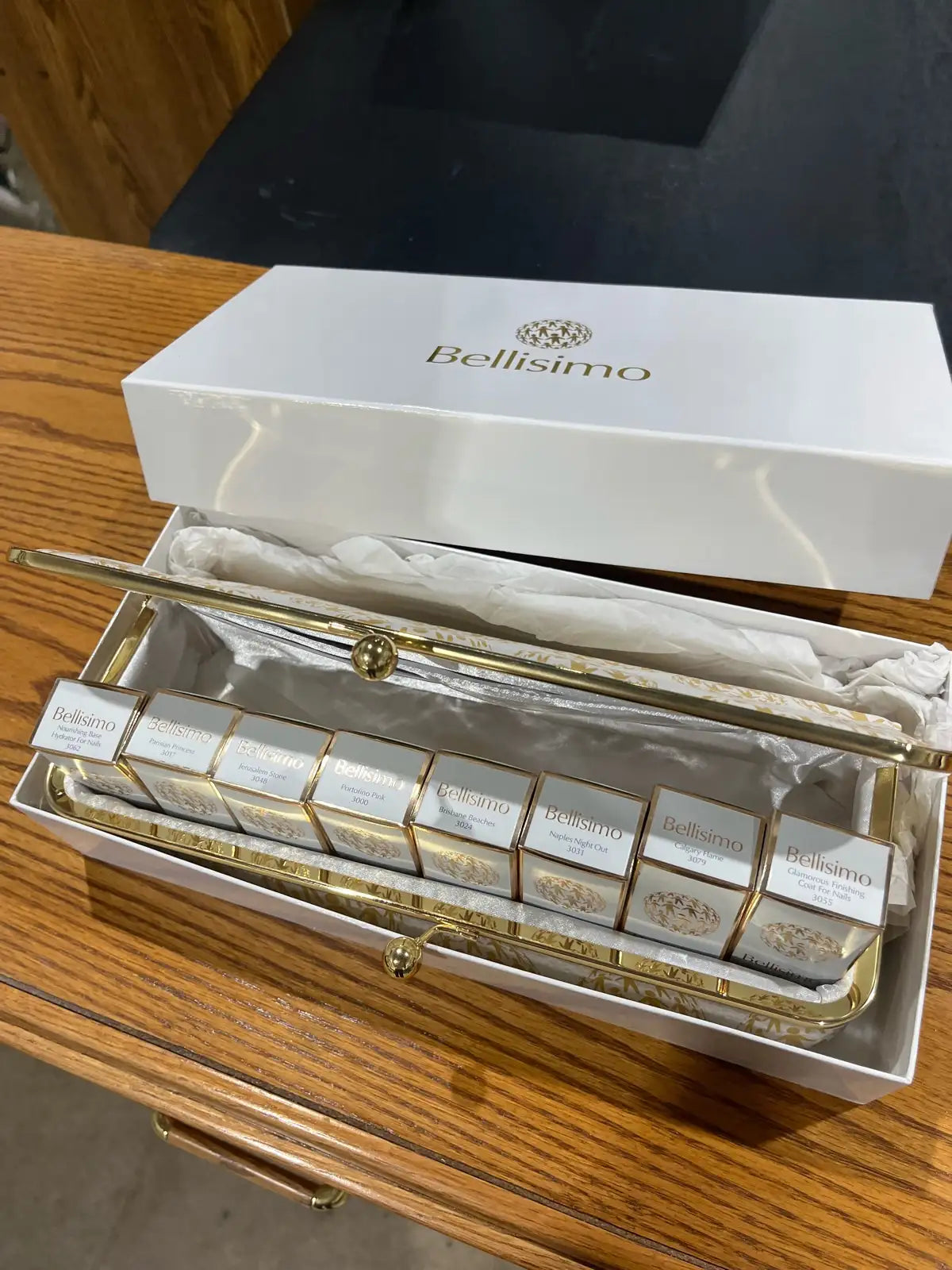 Brand new set of Bellisimo nail lacquer