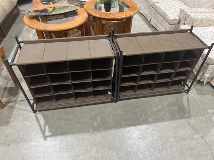 Brown Fabric Organizer