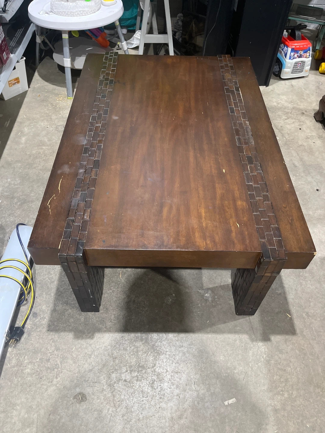 Dark Wood Coffee Table